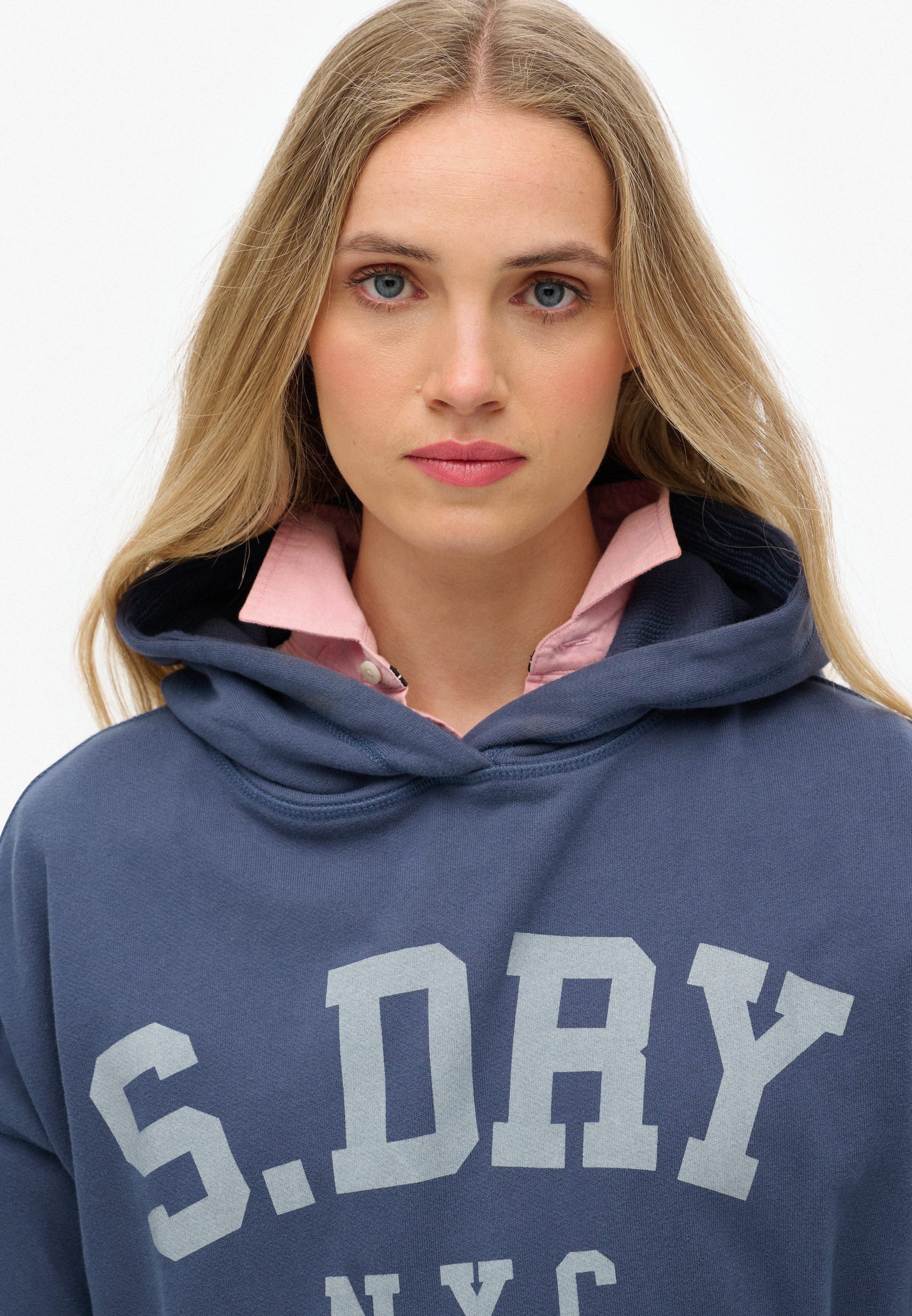 Superdry Kapuzensweatshirt ATH ESS RELAXED HOOD