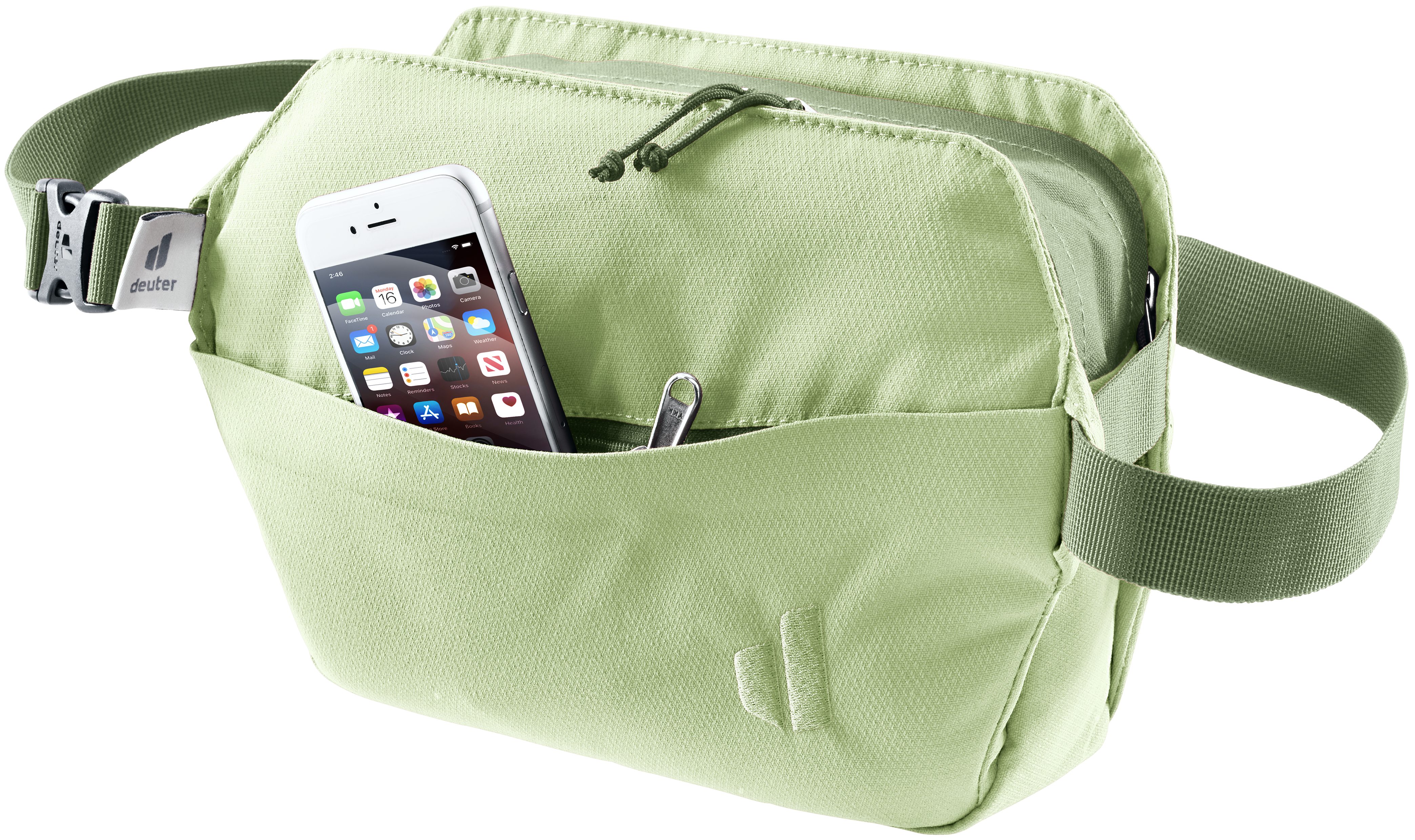 deuter Schultertasche PASSWAY 2 L, sportlicher Stil, für Erwachsene, mit gepolstertem Tabletfach