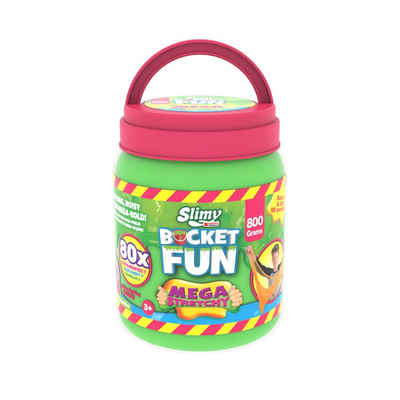 Slimy® Knete Bucket Fun 800g (1-tlg), Original Slimy Mega Slime elastische Spielmasse im extragroßen Eimer