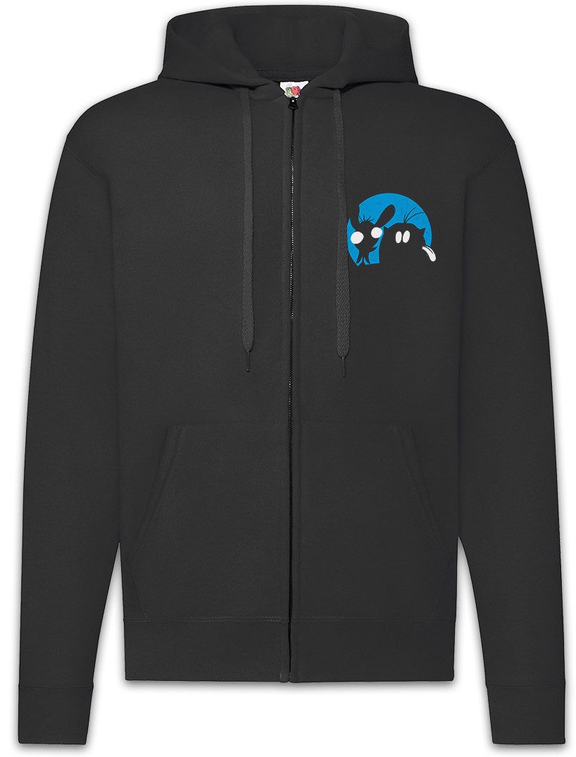 Sweatjacke Ren Zipper Hoodie Stimpy Kult Cartoon & Comic And Fun Spaß Sitcom Show