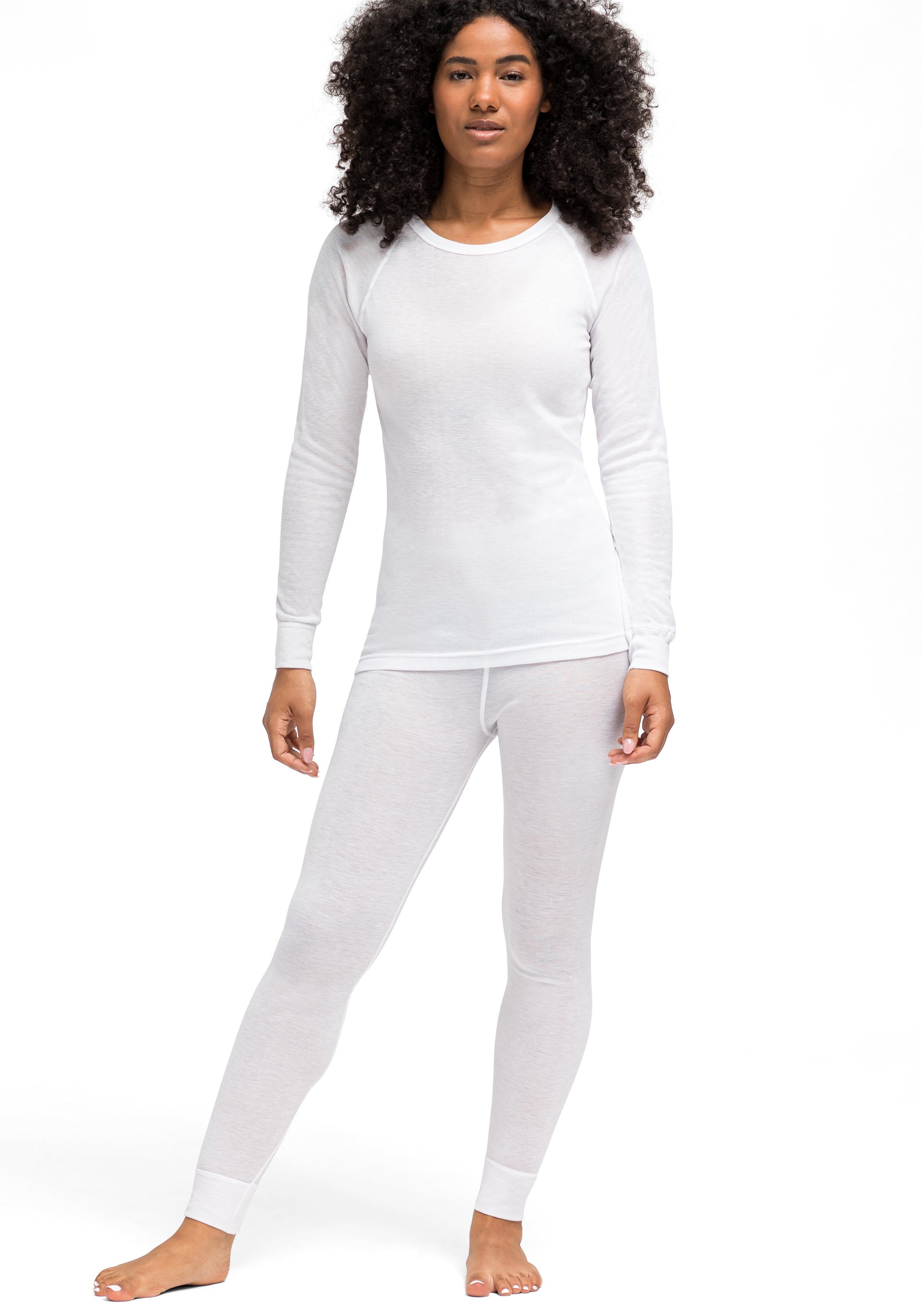 Maier Sports Shirt & Hose Lena Damen Ski-Wäsche-Set, Funktionswäsche, Lange Unterhose + Unterhemd