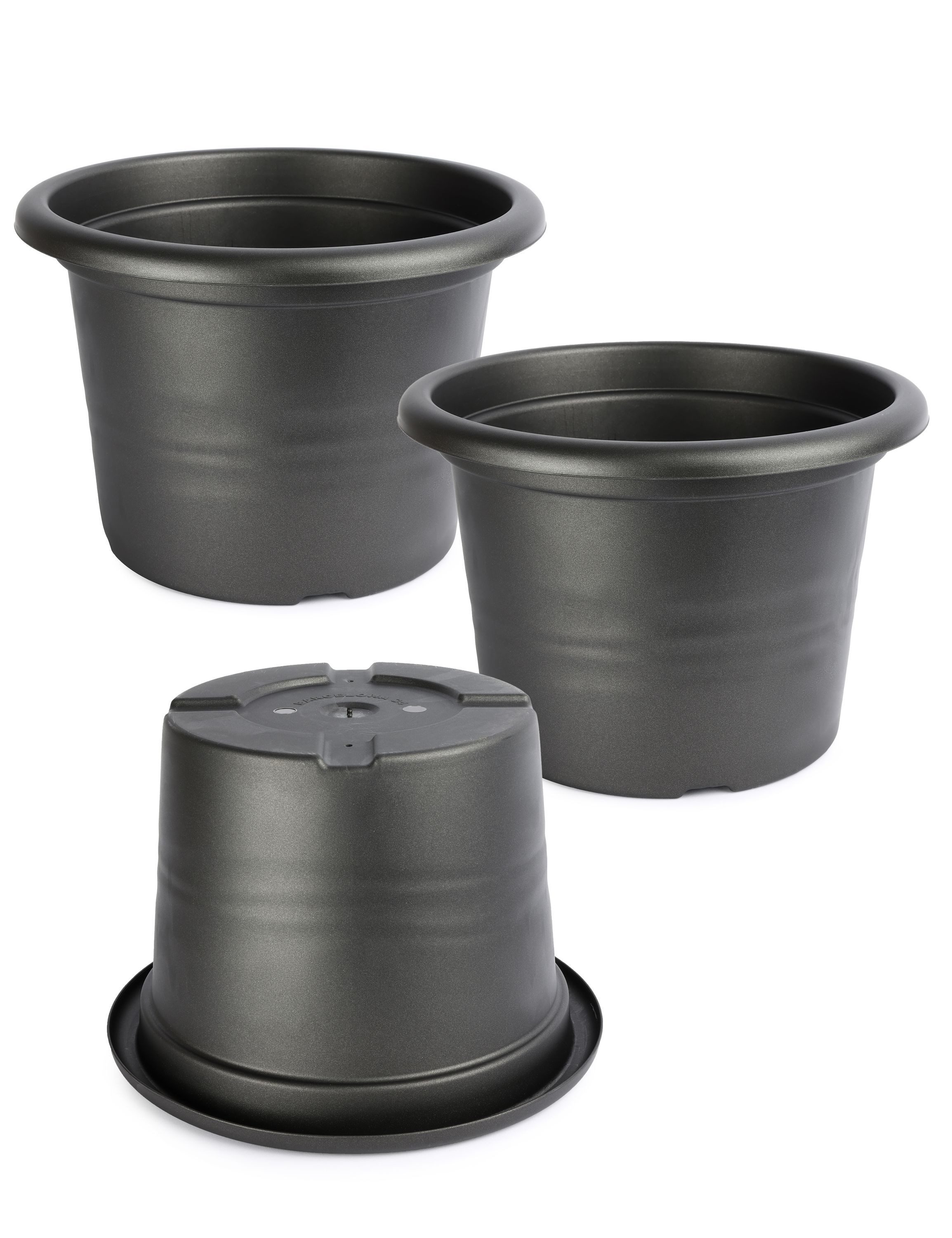 Garronda Blumentopf Set Dreier Pack GD-0022 (3 St) – Bild 2 von 5