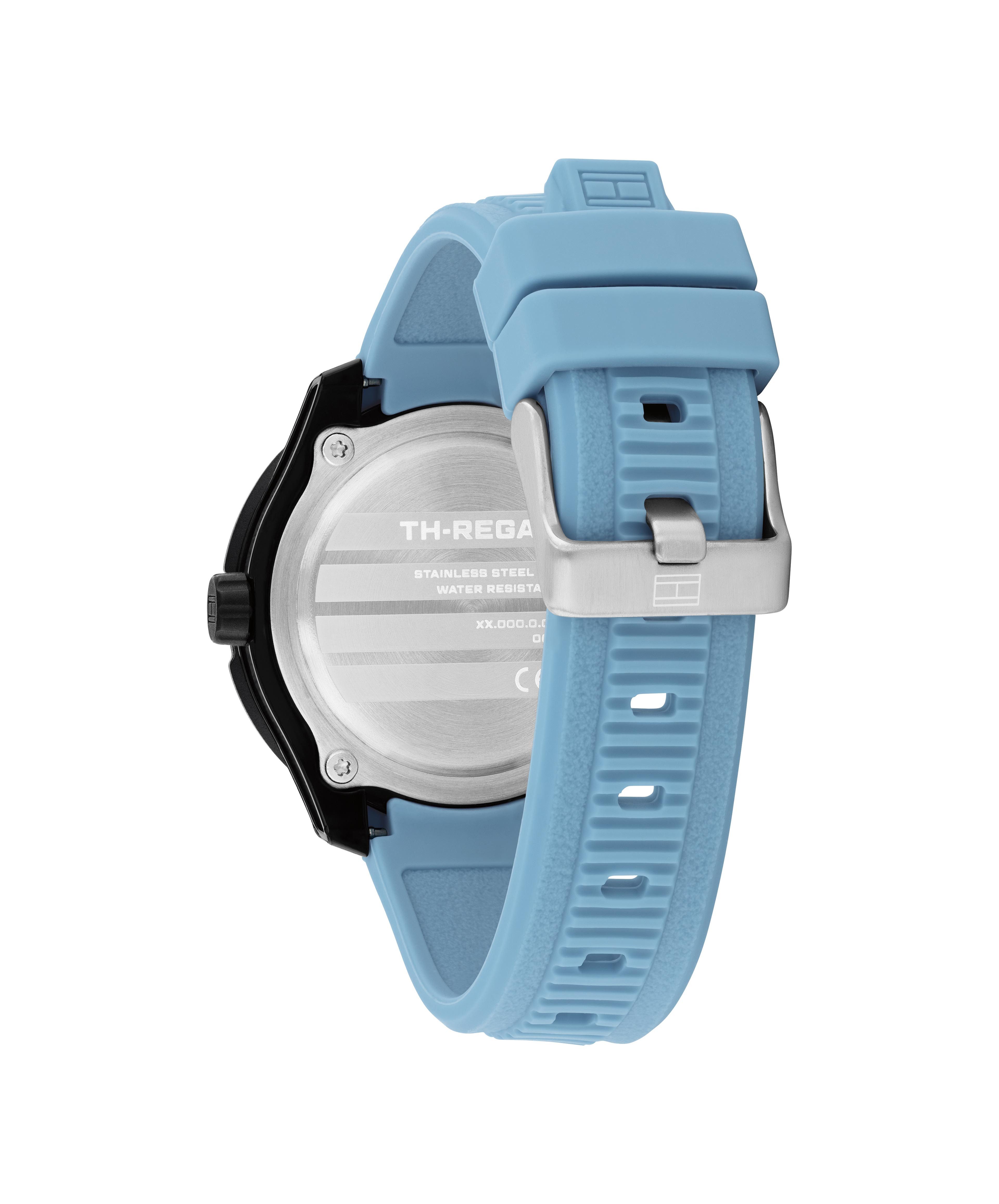 Tommy Hilfiger Quarzuhr TH-REGATTA 1720056, Armbanduhr, Damenuhr, Herrenuhr, Silikonarmband, analog