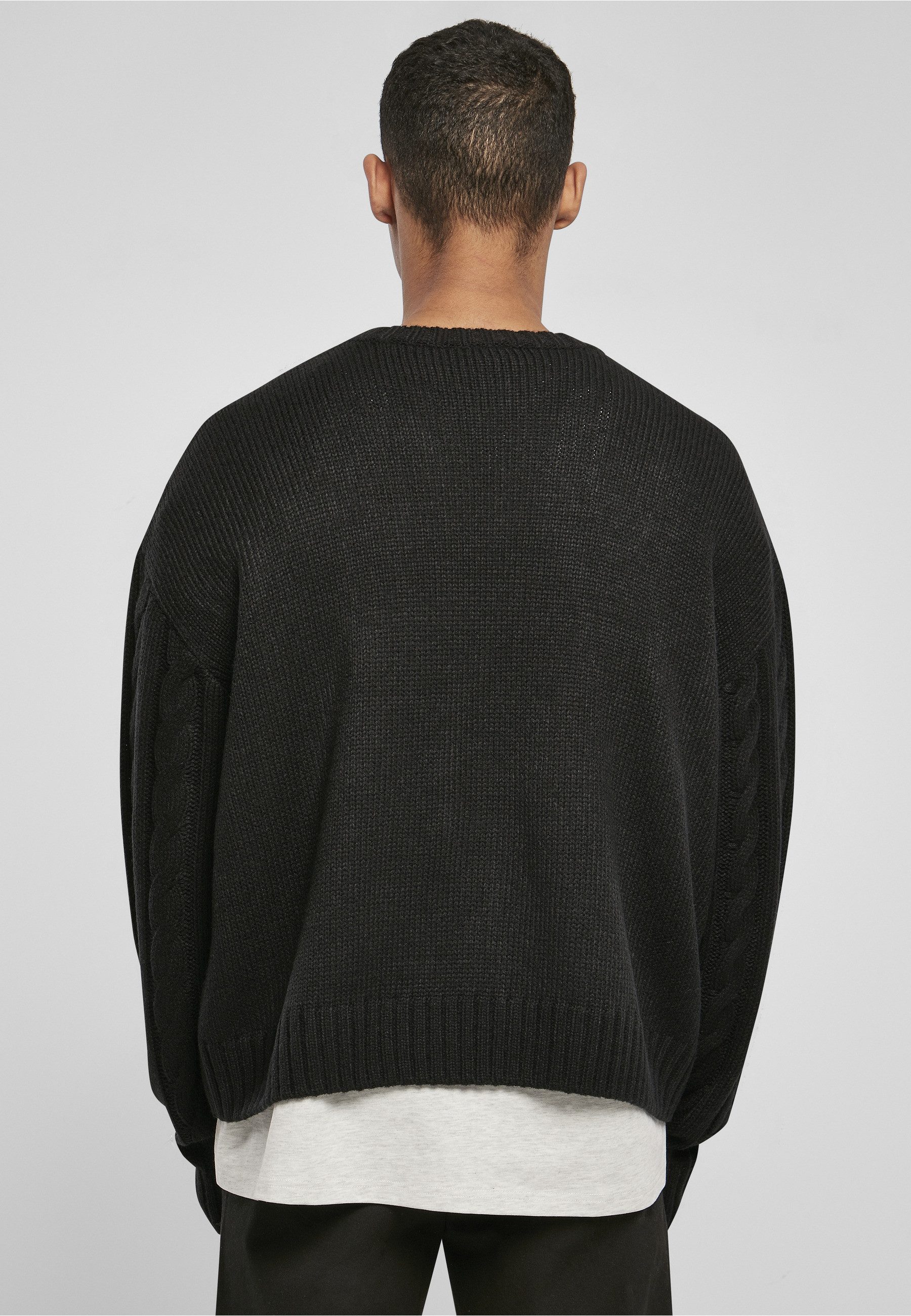 URBAN CLASSICS Sweater Urban Classics Herren Boxy Sweater (1-tlg)
