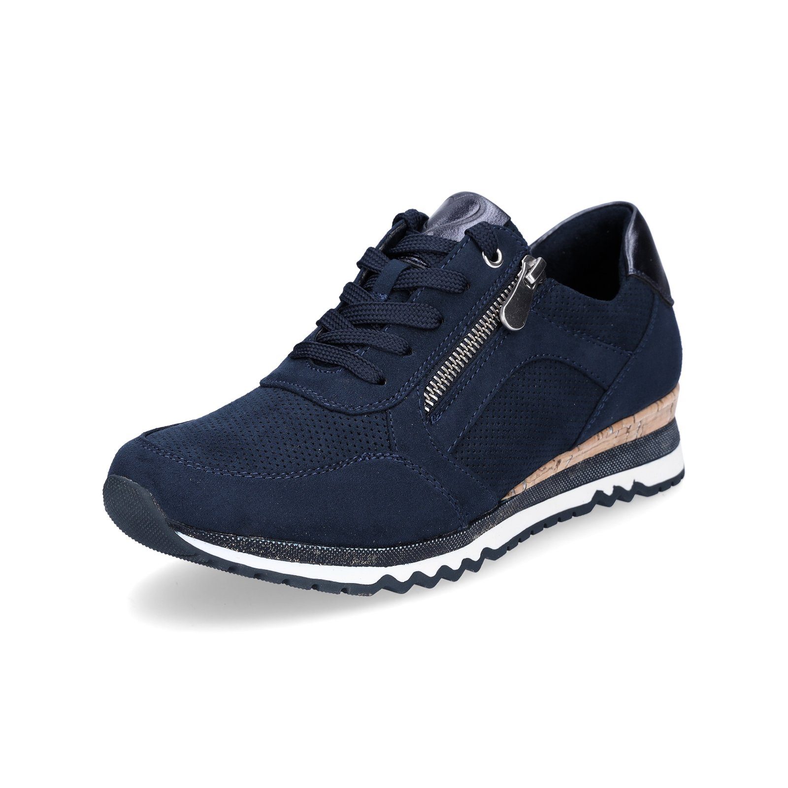 MARCO TOZZI Marco Tozzi Damen Sneaker navy blau Sneaker 890 NAVY COMB