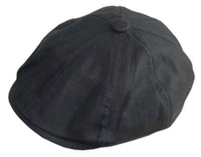 Cool4 Schiebermütze Gatsby 8-Panel Flatcap Leinen UV-Schutz