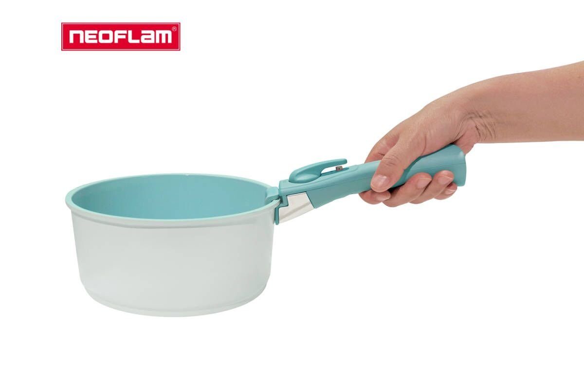 NEOFLAM® Pfannen-Set MIDAS Plus 8 tlg. Set - Eisblau, (8-tlg)