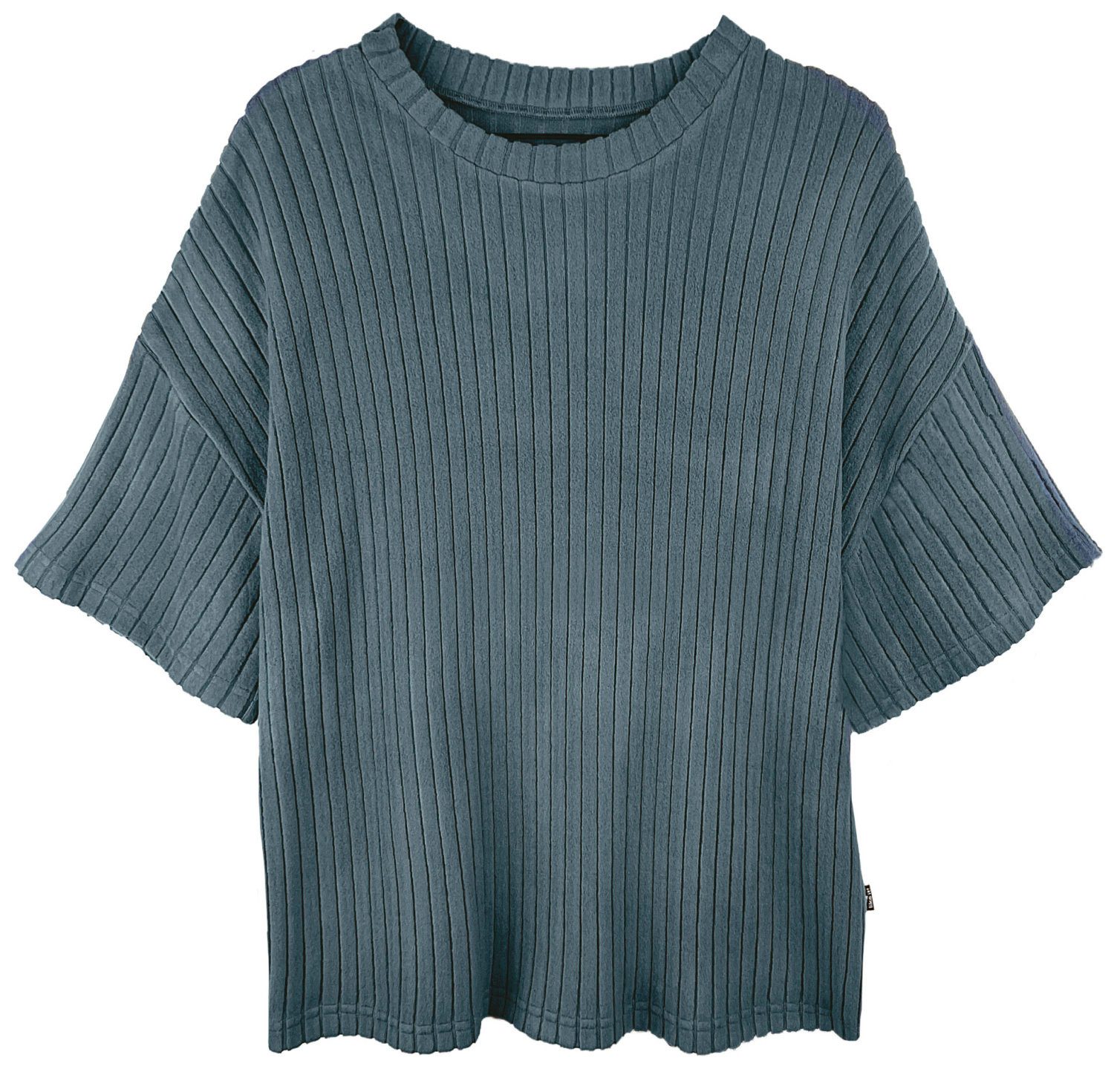 like it! Longsweatshirt Damen Homewear Sweatshirt Kurzarm (1-tlg) Modisches Design
