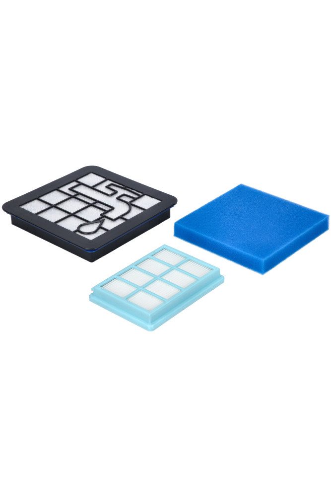 McFilter HEPA-Filter 2x Фильтрыset geeignet für Philips FC8010/01, FC8010/02, FC9331/09, FC9332/09, PowerPro Compact, passgenau, wie FC8010/02