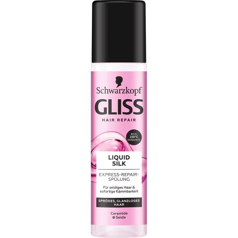 Schwarzkopf Haarpflege-Spray Conditioner Express-Repair, Liquid Silk, 1-tlg.