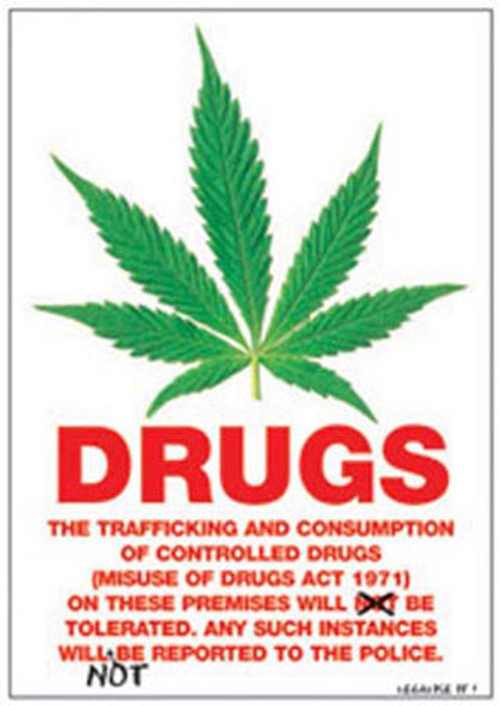 Poster Dope - Poster - Drugs Notice
