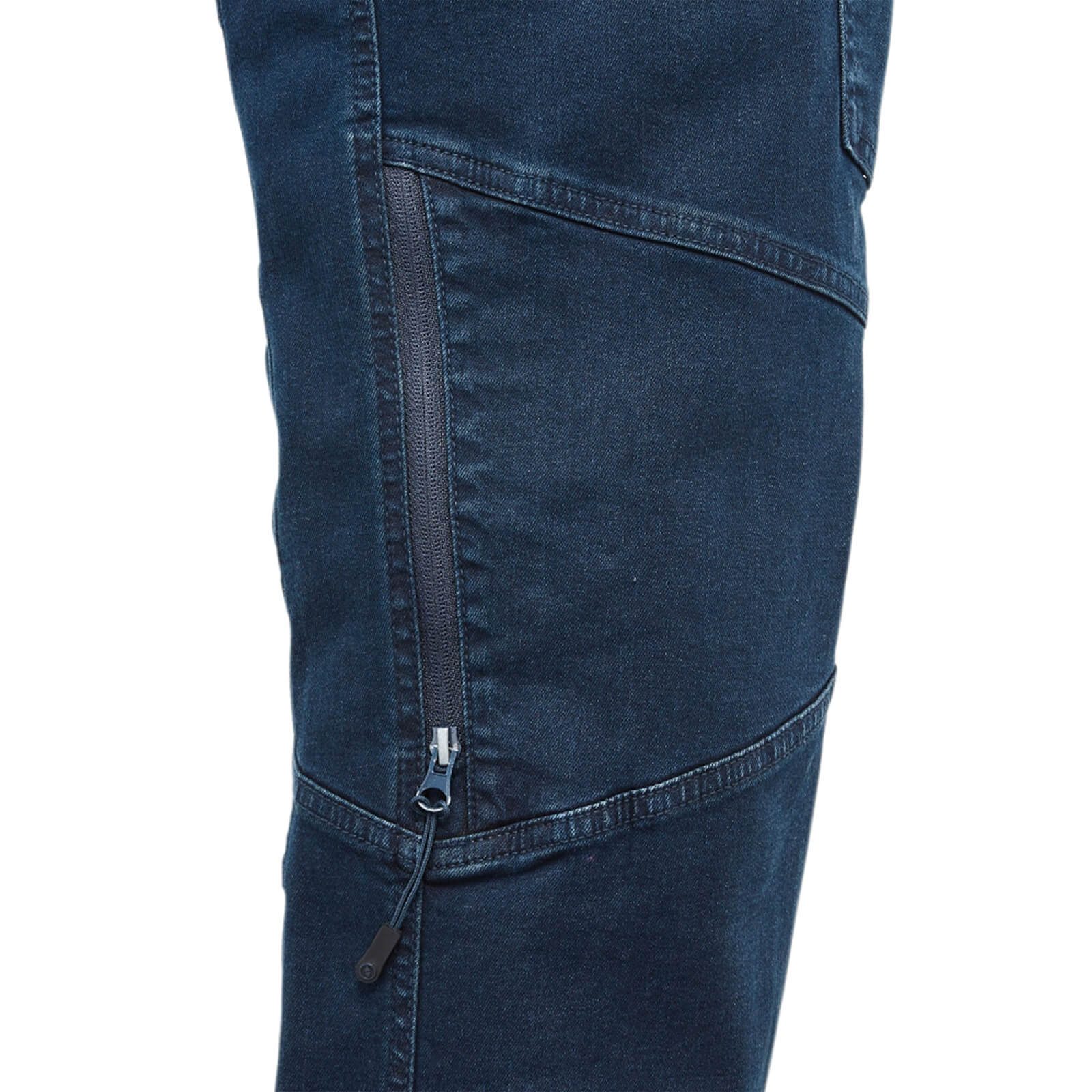 Terrax Workwear Arbeitshose Herren Denim-Arbeitshose Jeans-Look in sportlich schmaler Passform