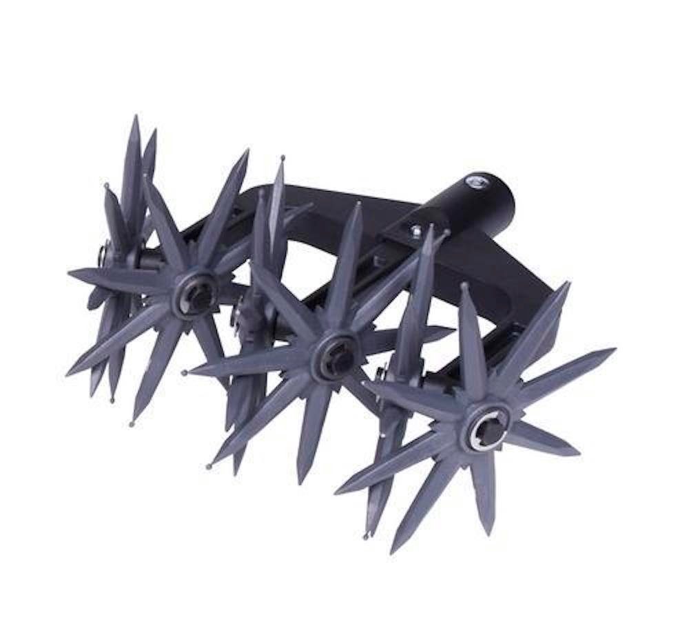 Gartenrechen Grubber Premium HS-731B, 310 x 230mm, 6 Klingen, Handbuch