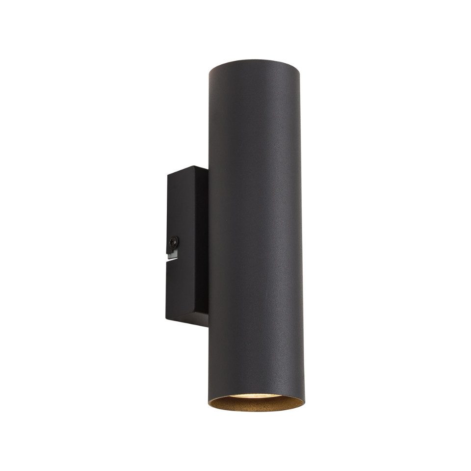 Qazqa Wandleuchte Jeana, ohne Leuchtmittel, Warmweiß, QAZQA Wand­leuchte, gu10, Schwarz, Stahl, Modern