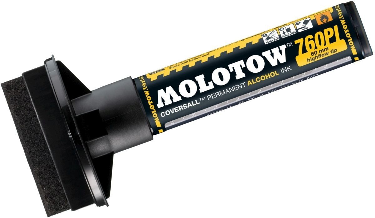 MOLOTOW Permanentmarker Permanentmarker Masterpiece Coversall nachfüllbar 760 PI 60mm signalsc