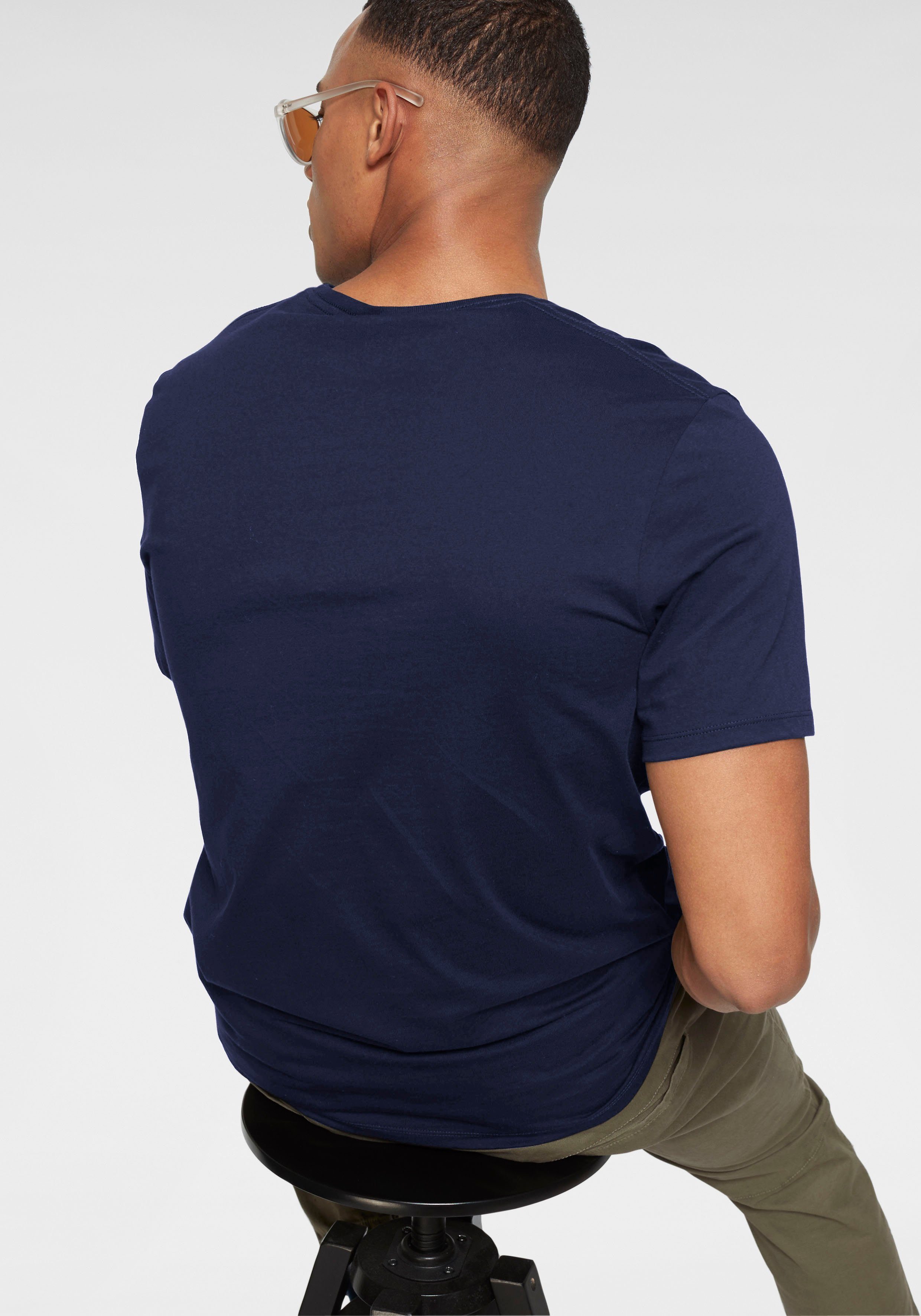 O'Neill T-Shirt O'NEILL LOGO T-SHIRT mit Logodruck, Kurzarm, aus Baumwolle in Single Jersey