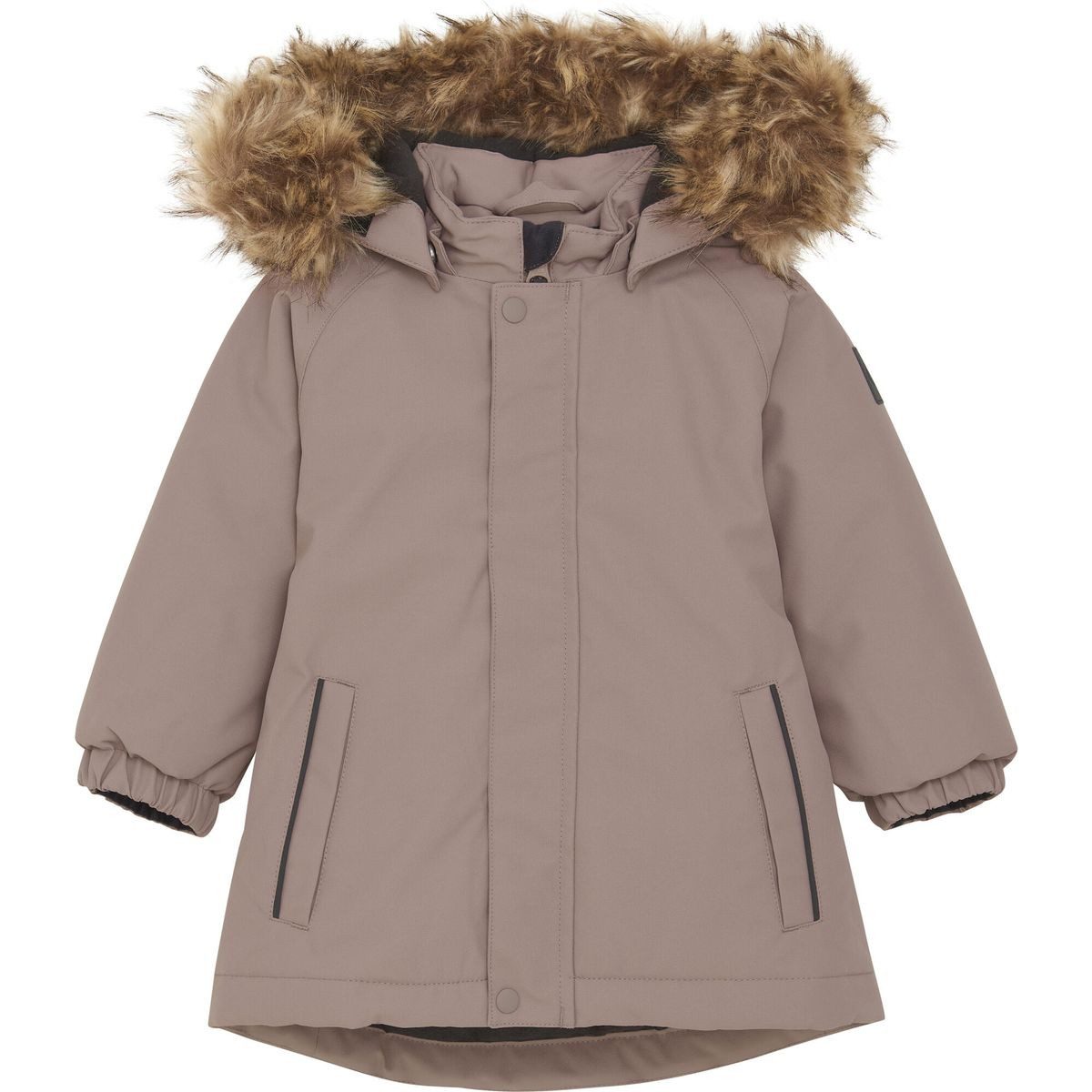 COLOR KIDS Outdoorjacke Parka W. Fake Fur Taped Seams 741606 Diese atmungsaktive, wind- und wasserdichte Parka-Jacke aus