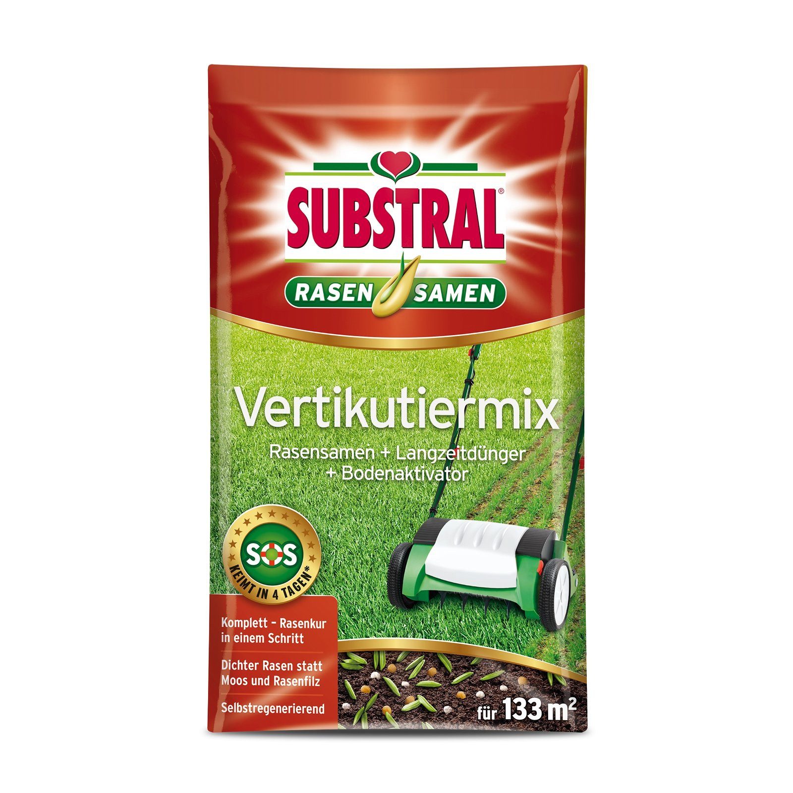 Substral Bodenverbesserer Vertikutiermix - 4 kg