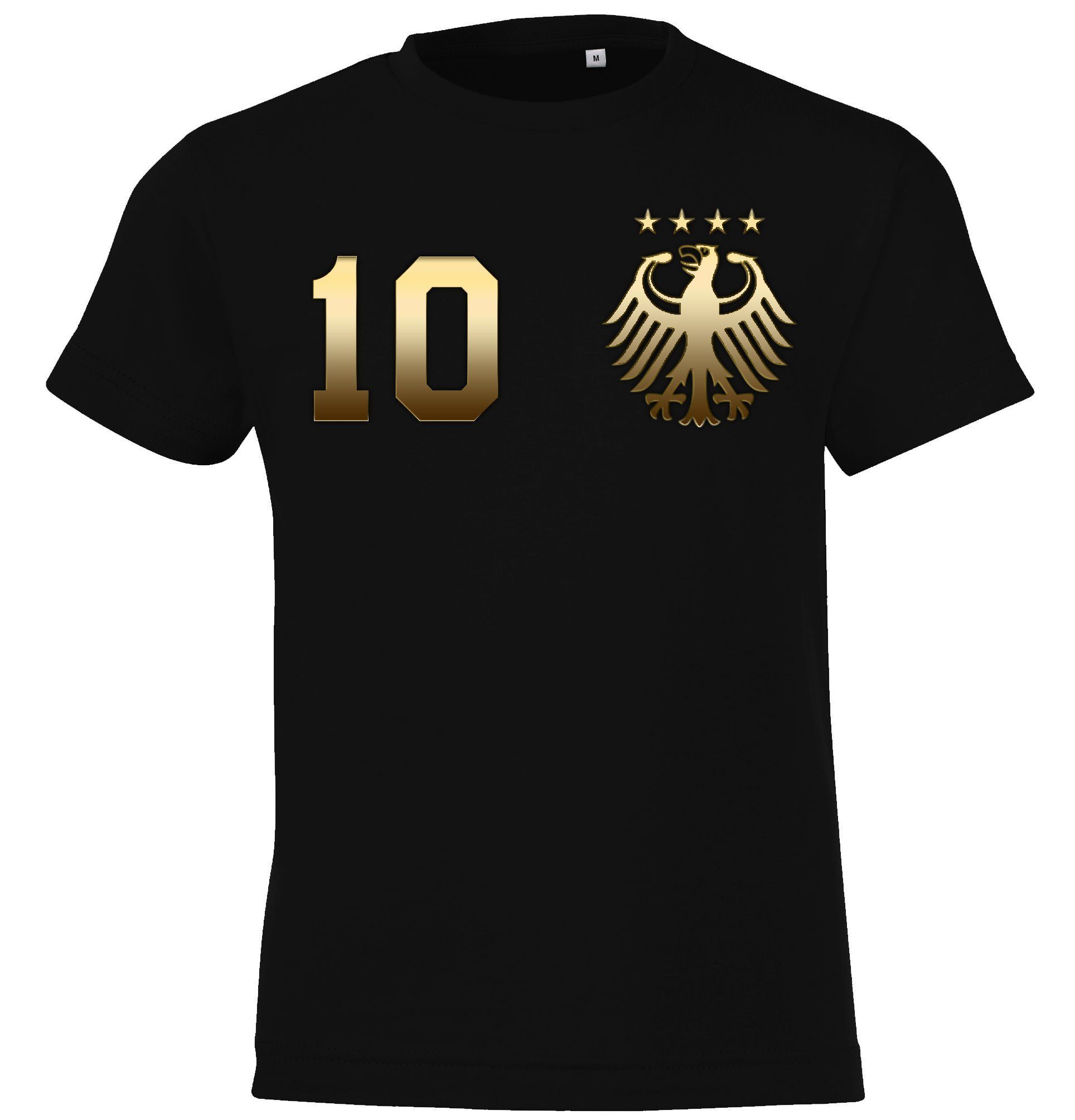 Youth Designz T-Shirt Deutschland Kinder T-Shirt im Fußball Trikot Look WM 2026 mit trendigem Motiv