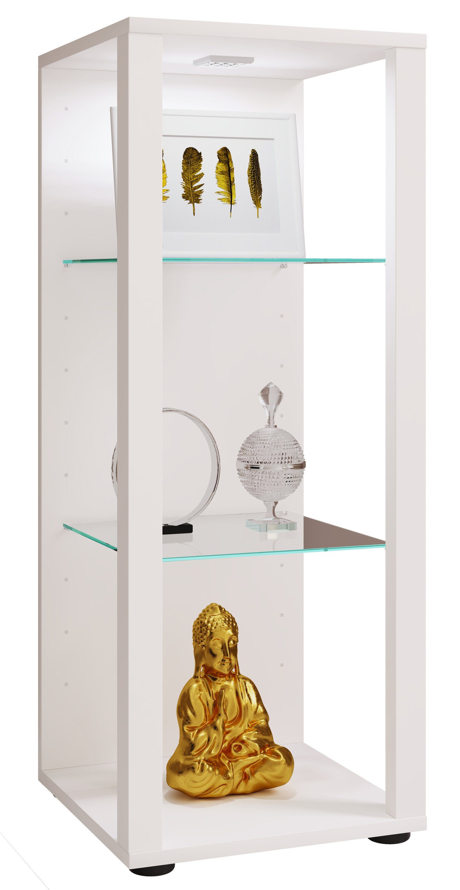 VCM Standvitrine Holz Glas Stand Vitrine günstig online kaufen