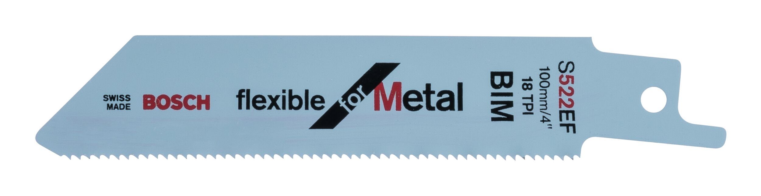 BOSCH Säbelsägeblatt (5 Stück), S 522 EF Flexible for Metal - 5er-Pack