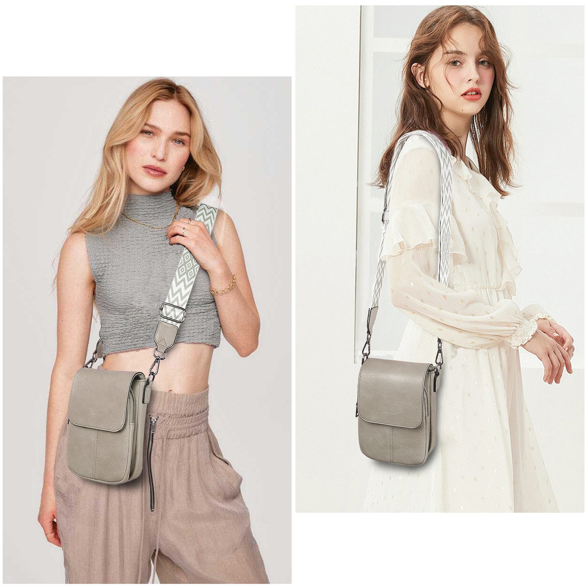TAN.TOMI Umhängetasche Damen Handy Crossbody Bag Handytasche zum Umhängen Damen Klein, Ciryrucksack damen, für Pendeln Reise Campus Sport Rucksäcke
