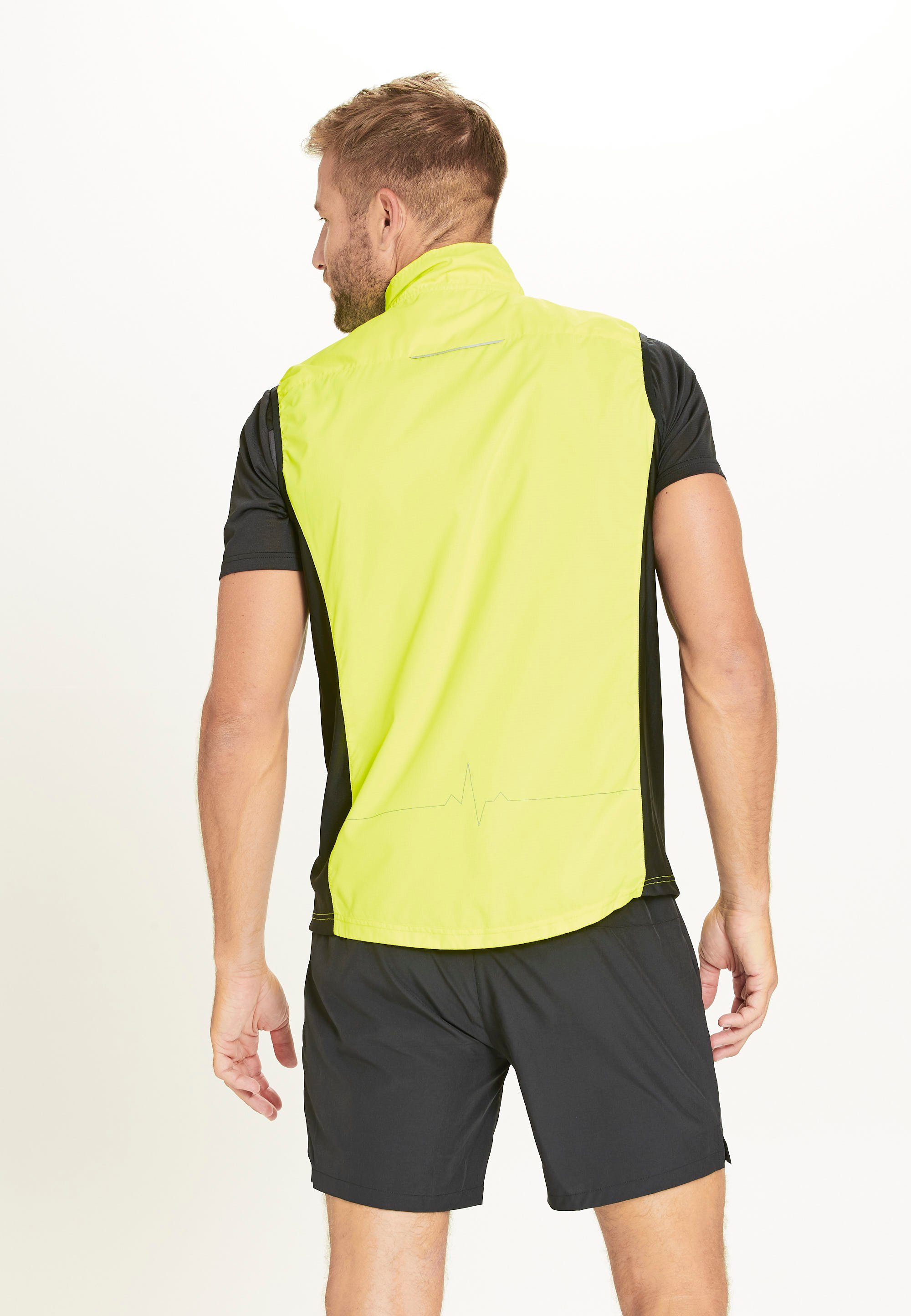 ELITE LAB Funktionsweste Shell X1 Elite mit hochwertiger Lauf-Ausstattung (wind -und wasserdicht)