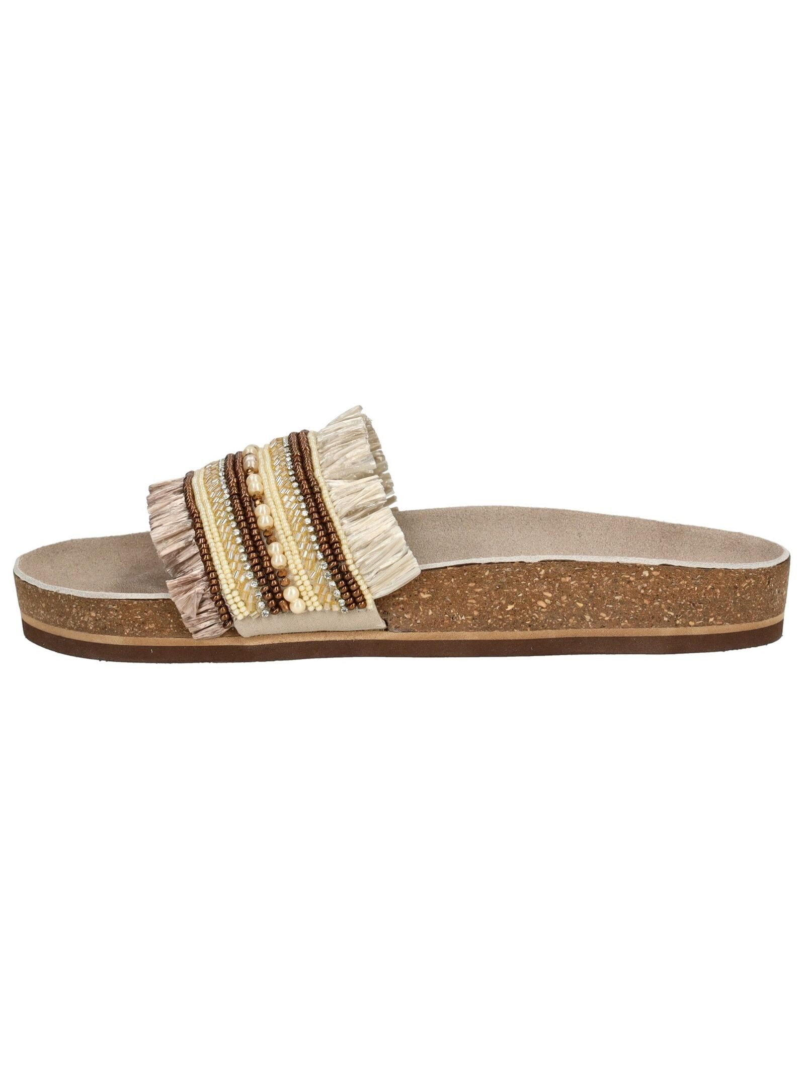 Lazamani Lazamani Pantoletten Leder Pantolette
