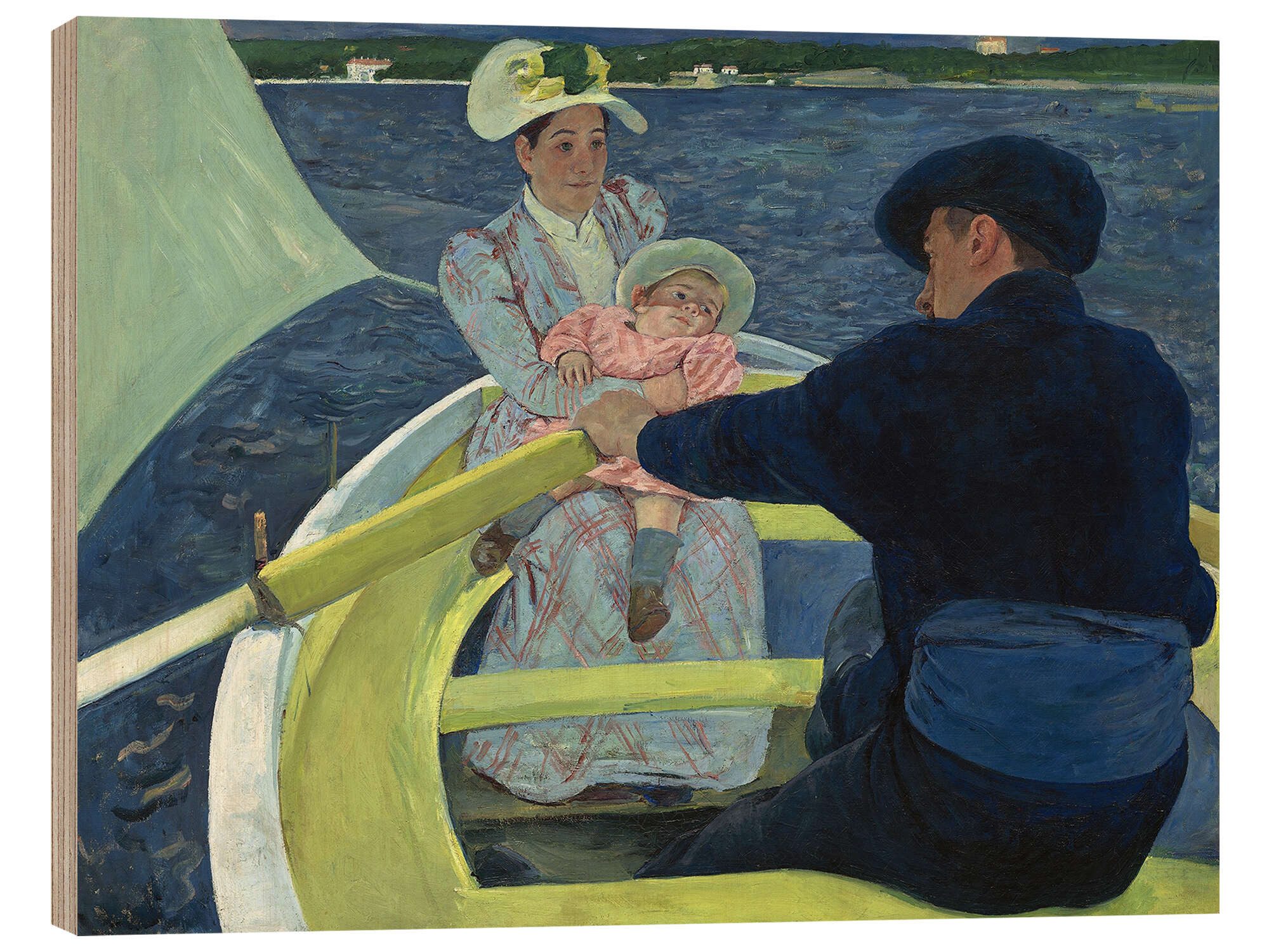 Holzbild Mary Stevenson Cassatt