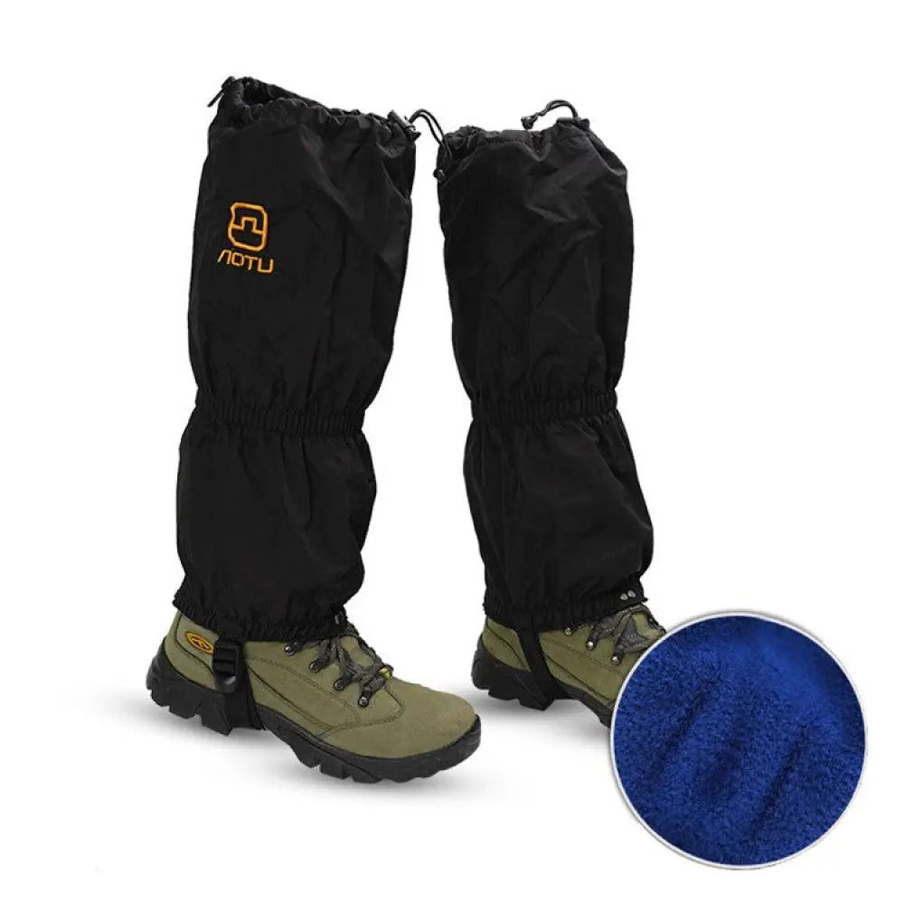 Sport-Knight® Schutzgamaschen Wasserdichte Gamaschen 210D Oxford mit Fleece für Outdoor-Sport