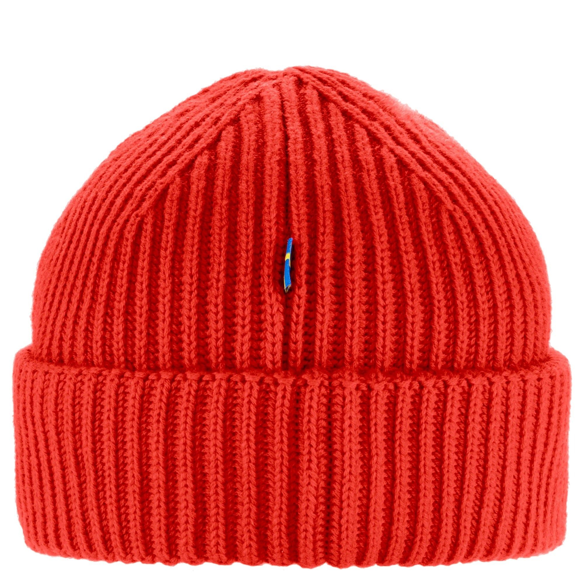 Fjällräven Strickmütze Lite Logo Hat - Mütze (true red)