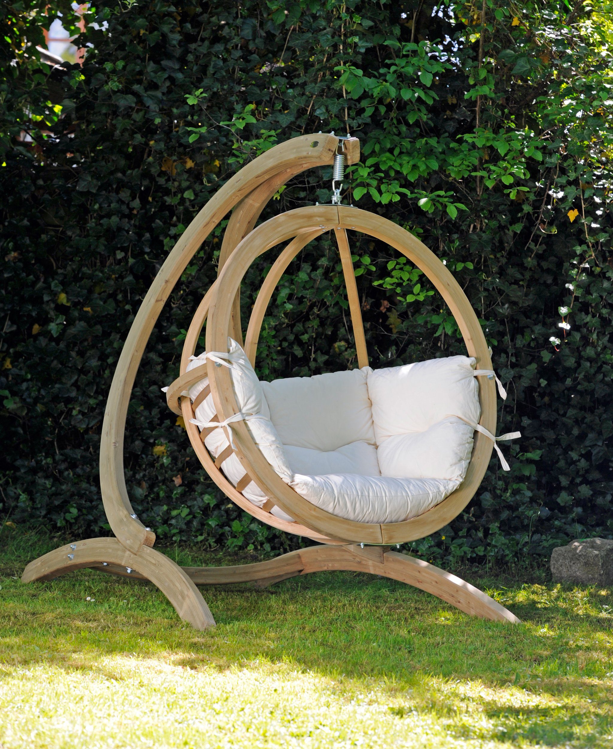 - Amazonas Hängesessel Ein moderner In- Outdoor und Globo Chair Natura Hängesessel