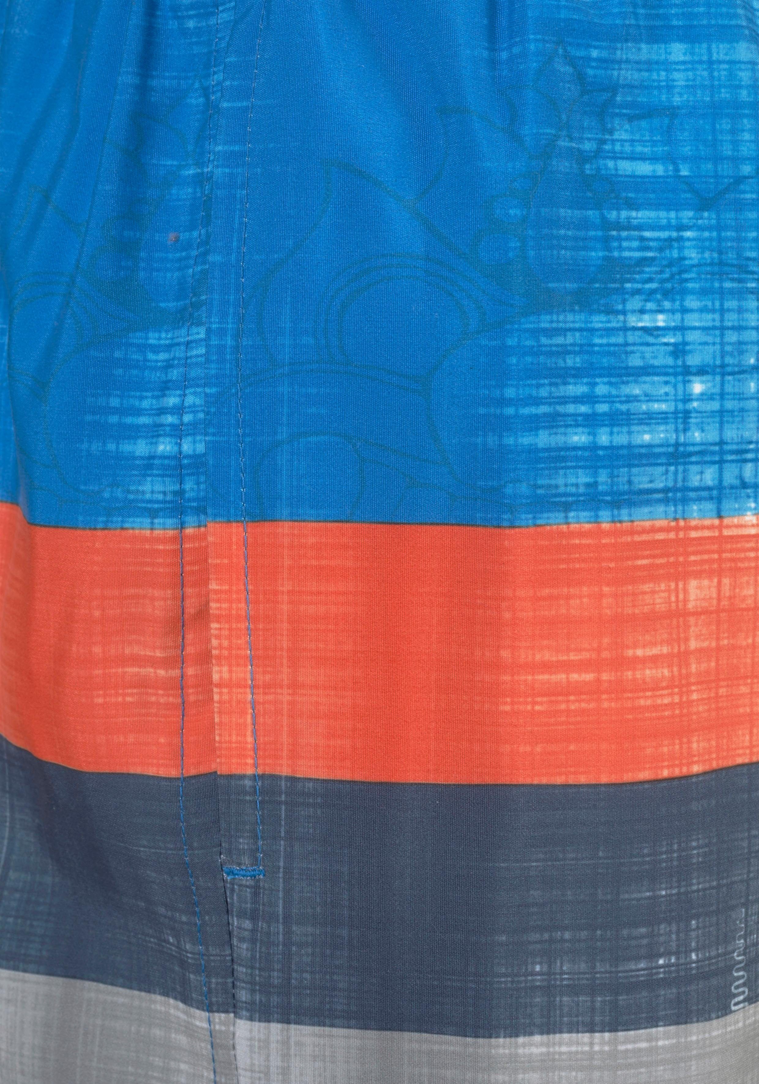 Chiemsee Badeshorts elastischer Bund, mit Außenkordel, mit seitlichen Eingrifftaschen