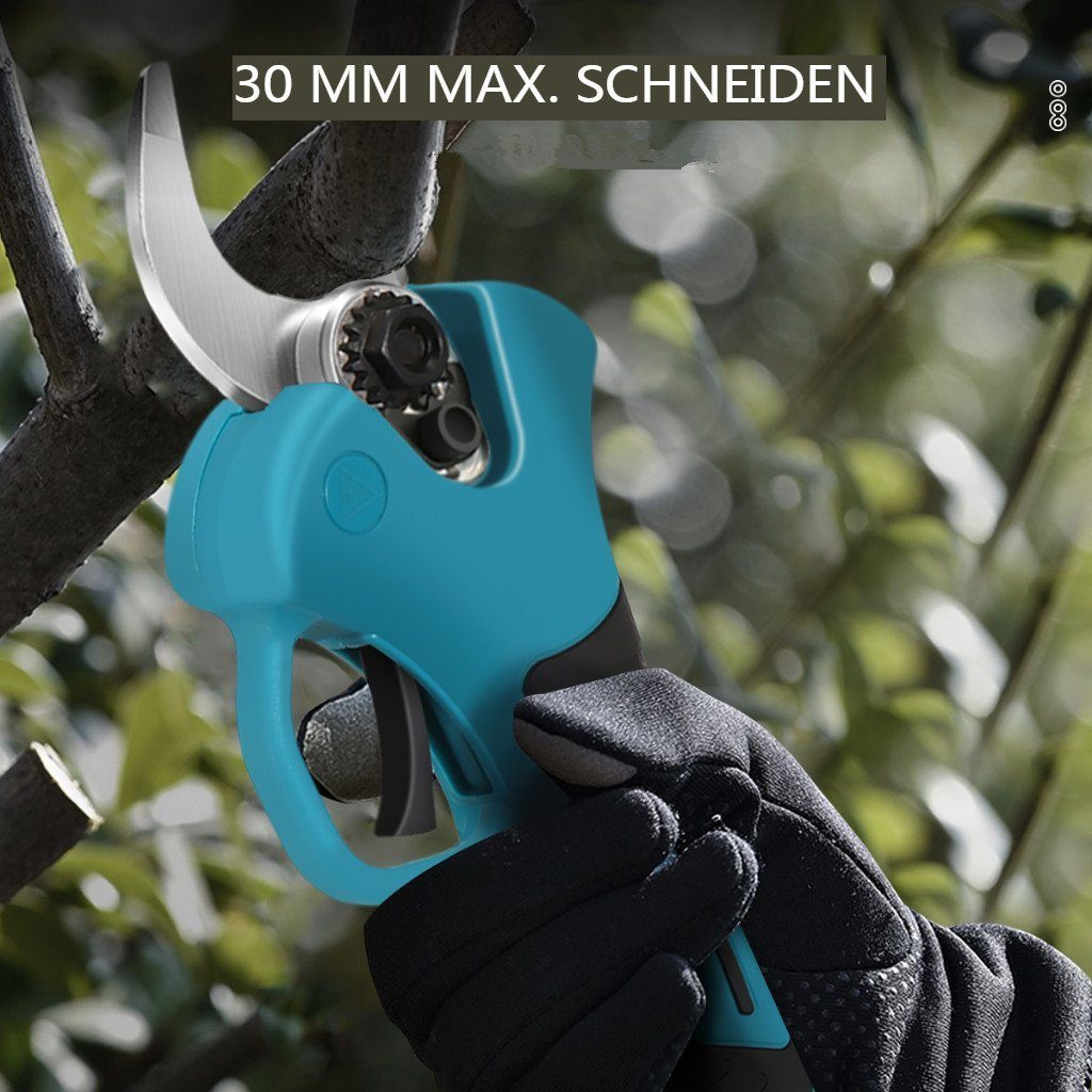 Insma Akku-Astschere, 1300W Elektrisch Gartenschere Rebschere günstig online kaufen