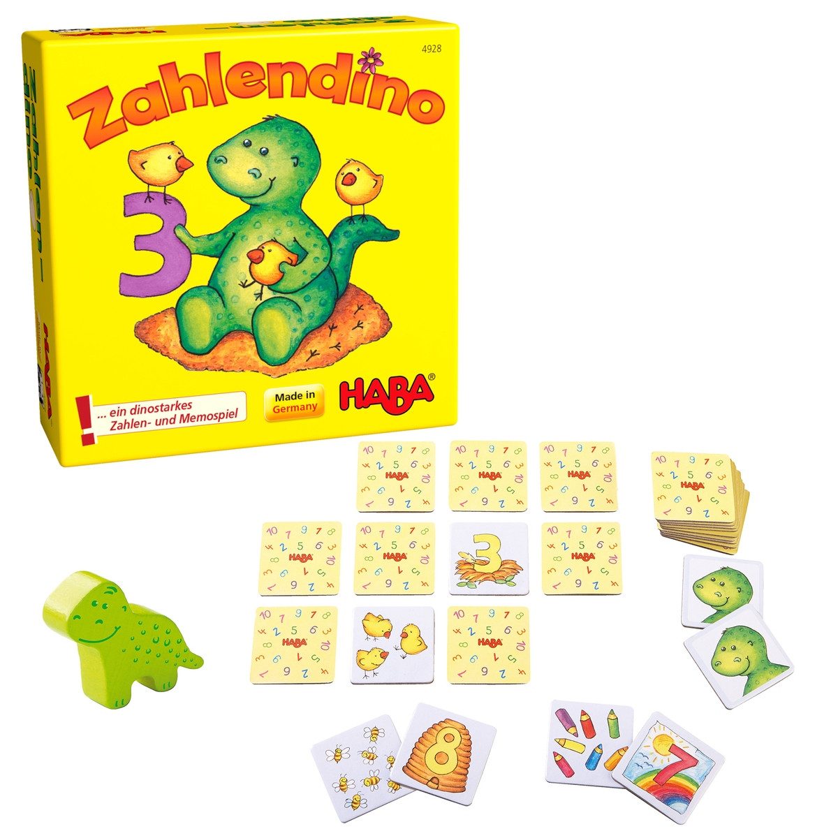 Haba Spiel HABA Memospiel Zahlendino