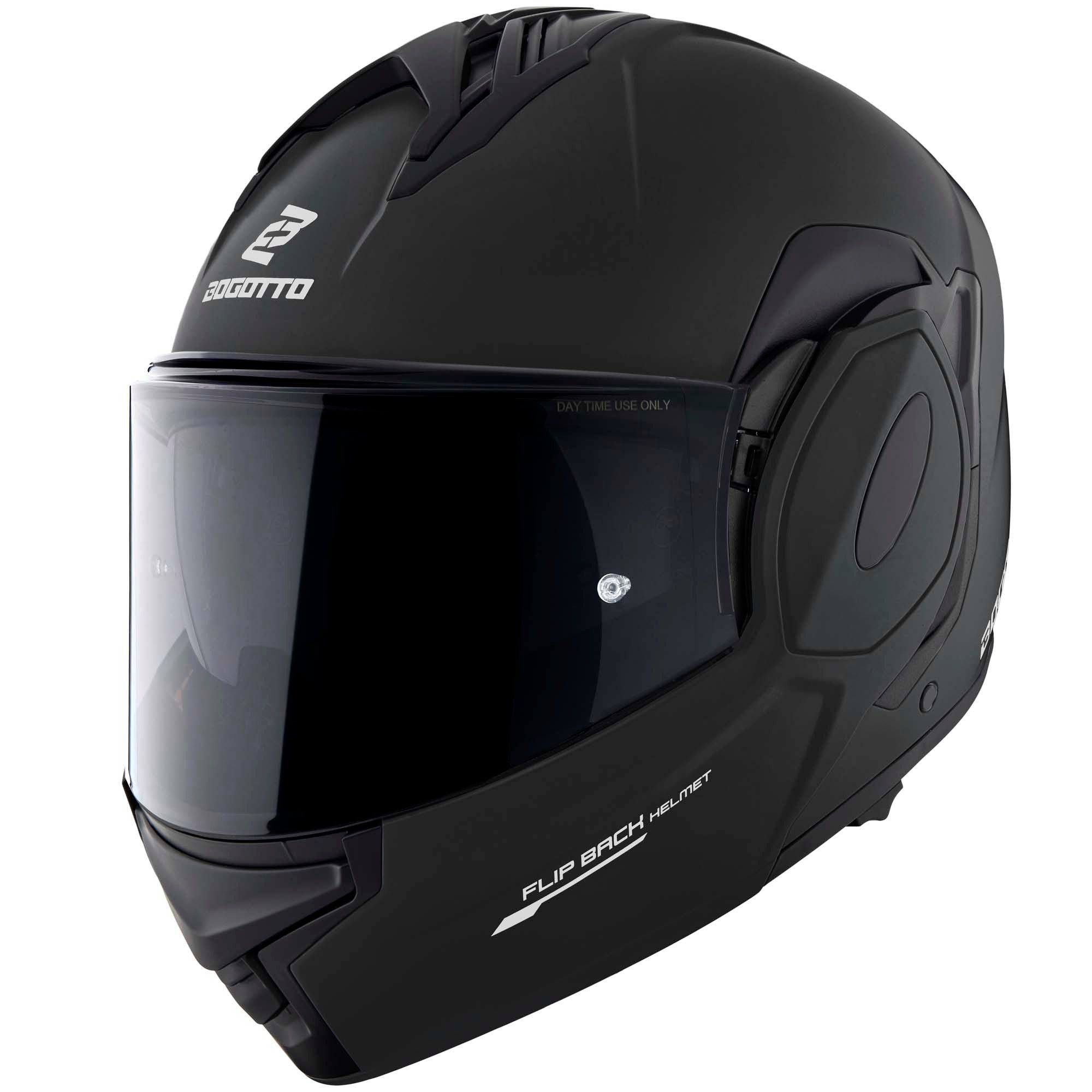 Bogotto Motorradhelm FS-X600 Klapphelm, vorbereitet für Kommunikationssystem,geeignet für Brillenträger,v