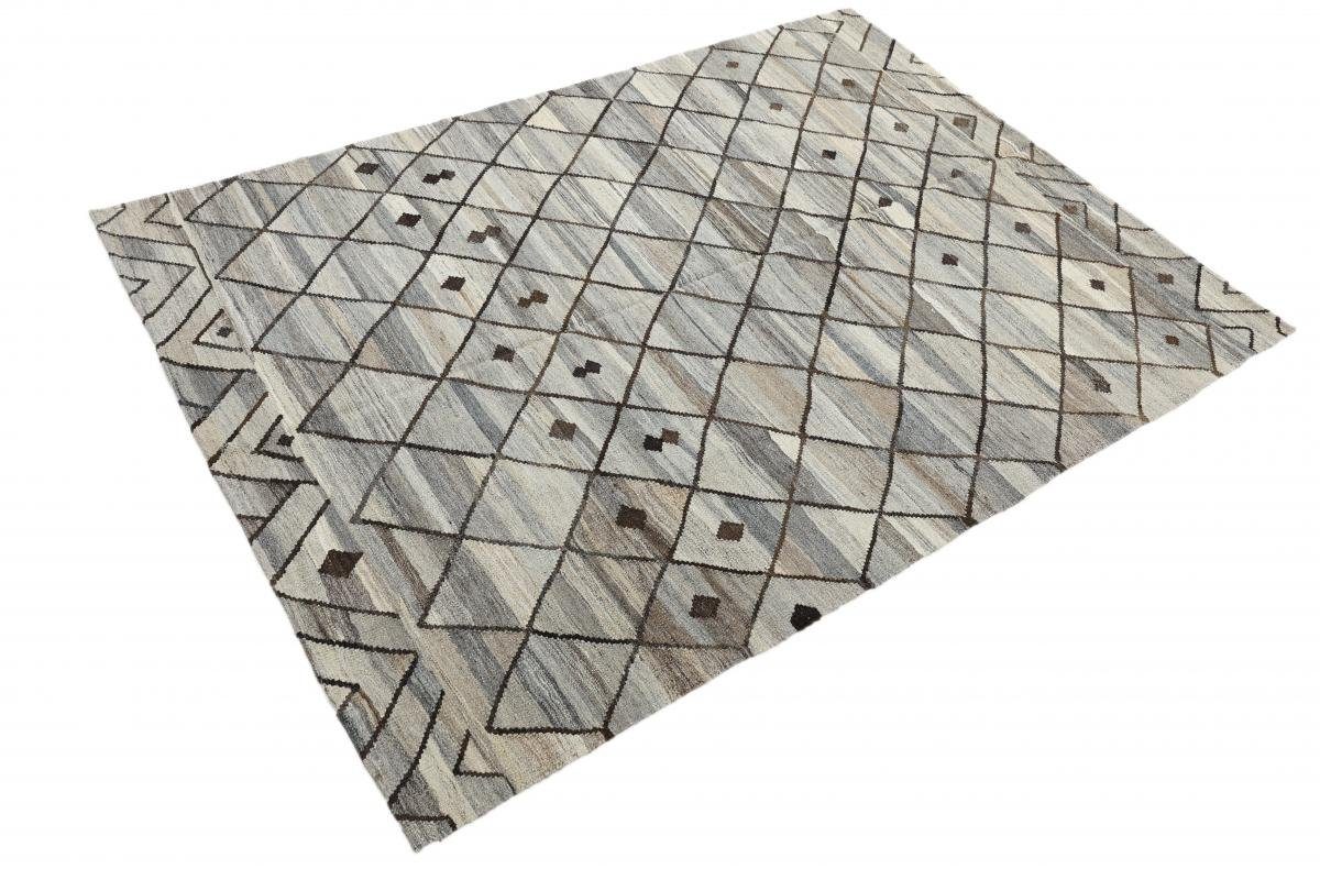 Orientteppich Kelim 3 Höhe: Moderner, 177x240 Design Berber Trading, mm Nain Handgewebter Afghan rechteckig