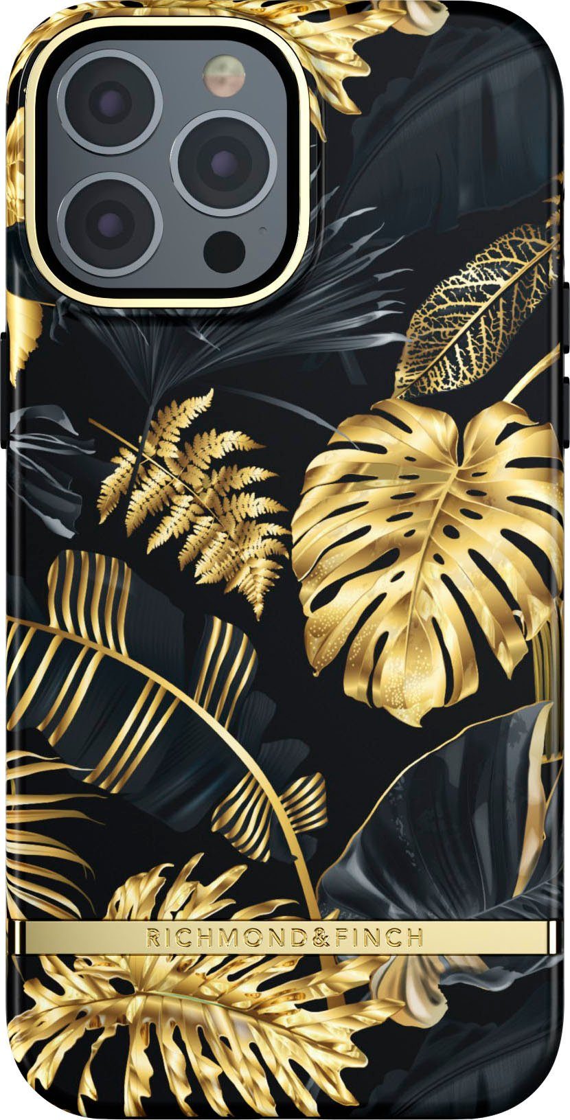 richmond & finch Smartphone-Hülle Gold Beads für iPhone 13 Pro Max 17,02 cm  (6,7 Zoll)
