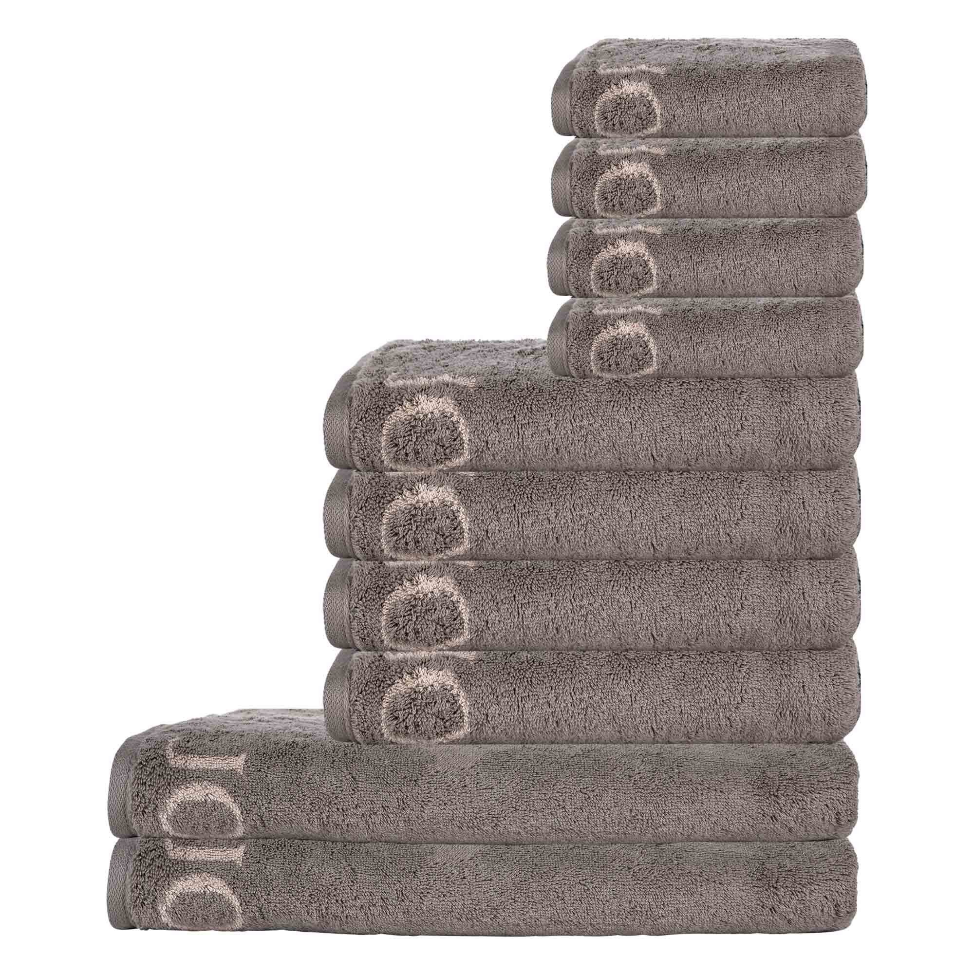 JOOP! Handtuch Unisex Handtuch 1er Pack, 10er Pack Baumwolle, Frottier (Set günstig online kaufen