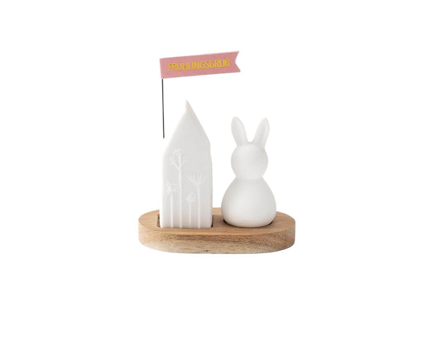 Räder Design Dekofigur Hasengruß - Frühlingsgruß
