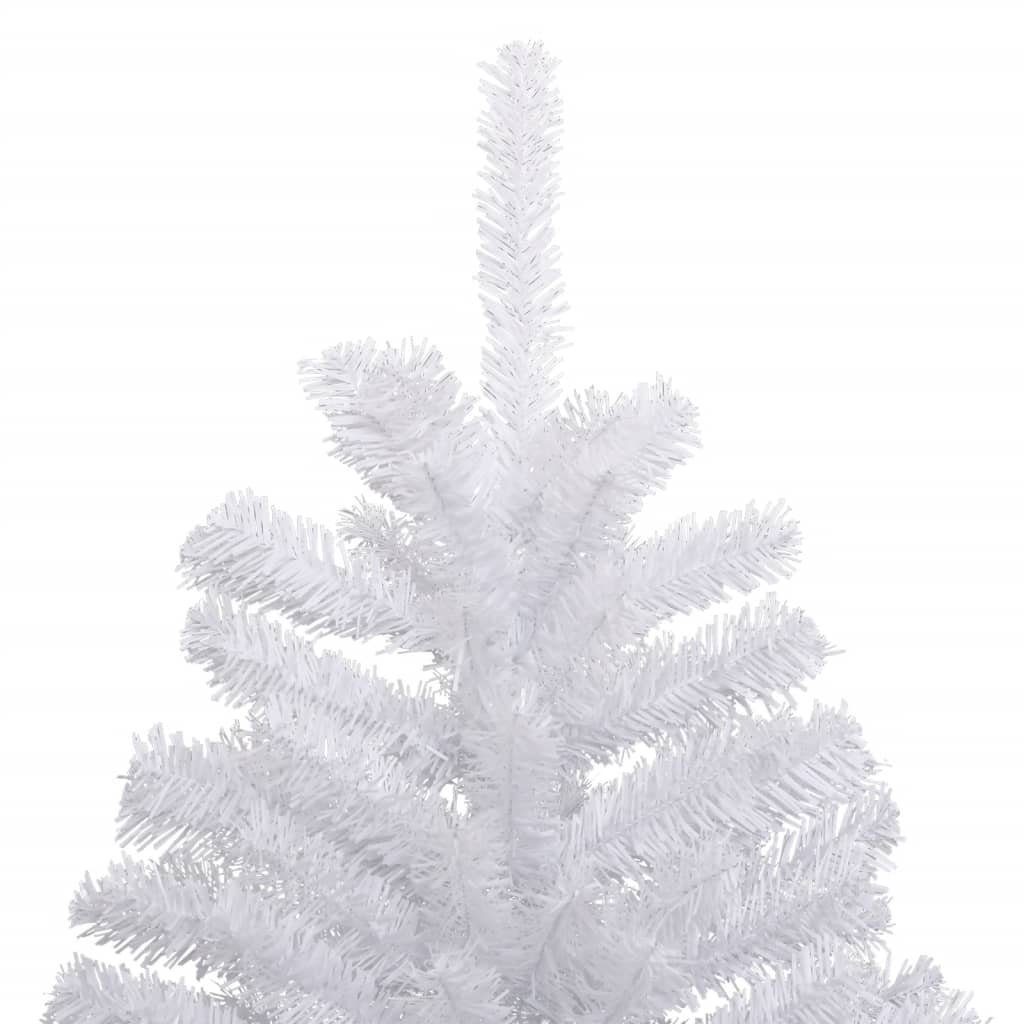 Weiß Künstlicher Weihnachtsbaum vidaXL Klappbar Christbaum 120 cm Künstlicher Beschneit Weihnachtsbaum