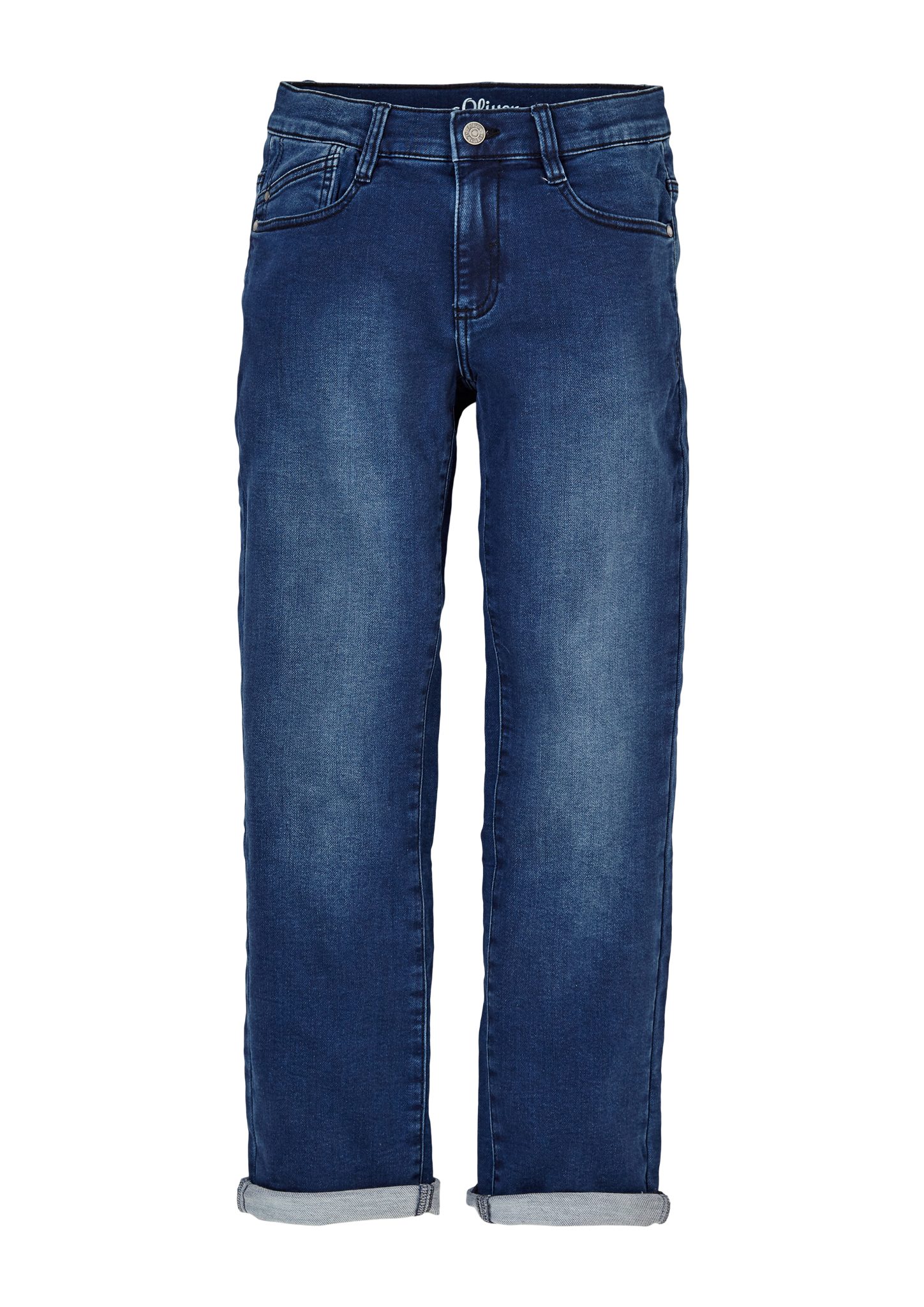 Leg Fit 5-Pocket-Jeans / Waschung / Mid Pete s.Oliver Jeans Regular / Straight Rise