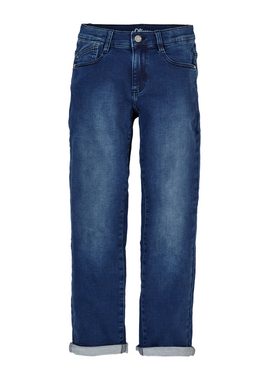 s.Oliver 5-Pocket-Jeans Jeans Pete / Regular Fit / Mid Rise / Straight Leg Waschung
