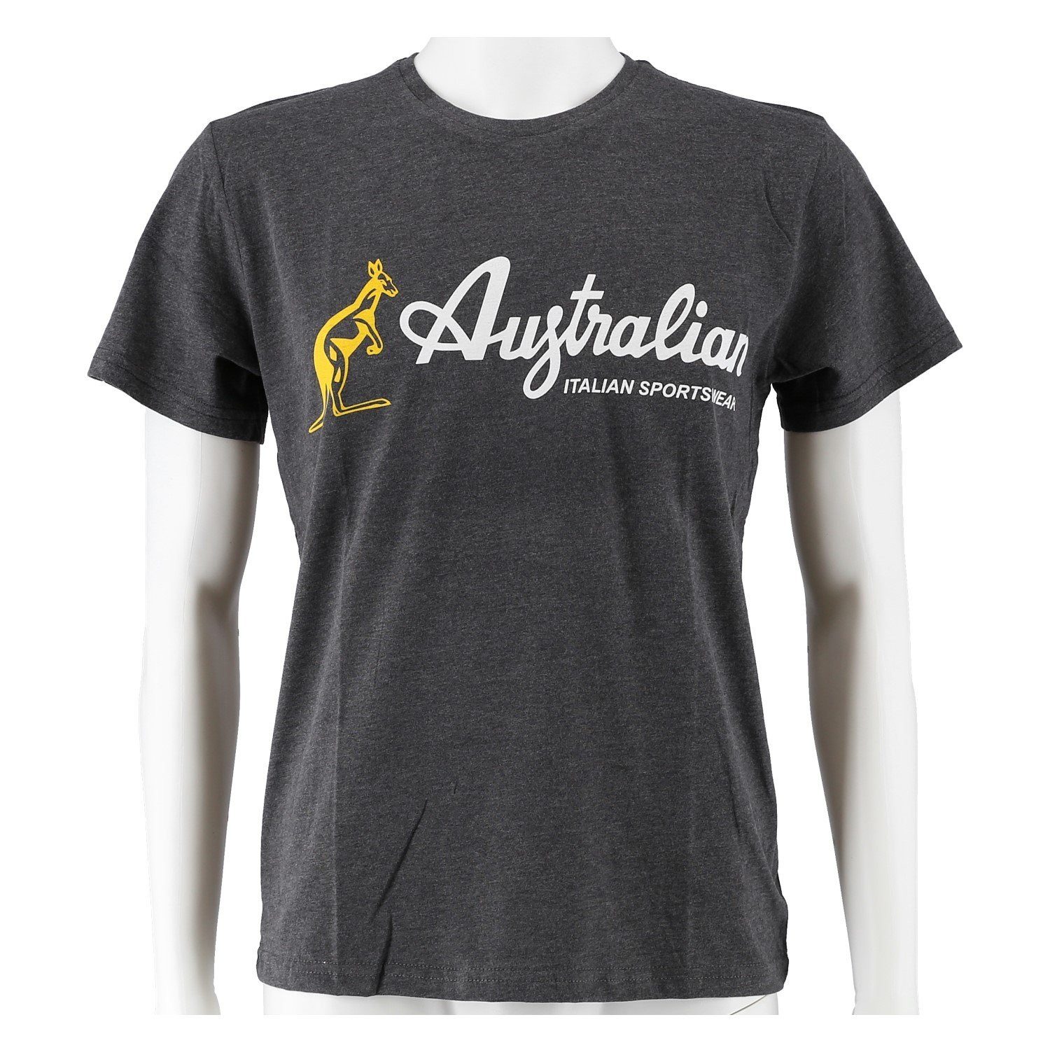Australian T-Shirt Logo anthrazit/weiss Herren