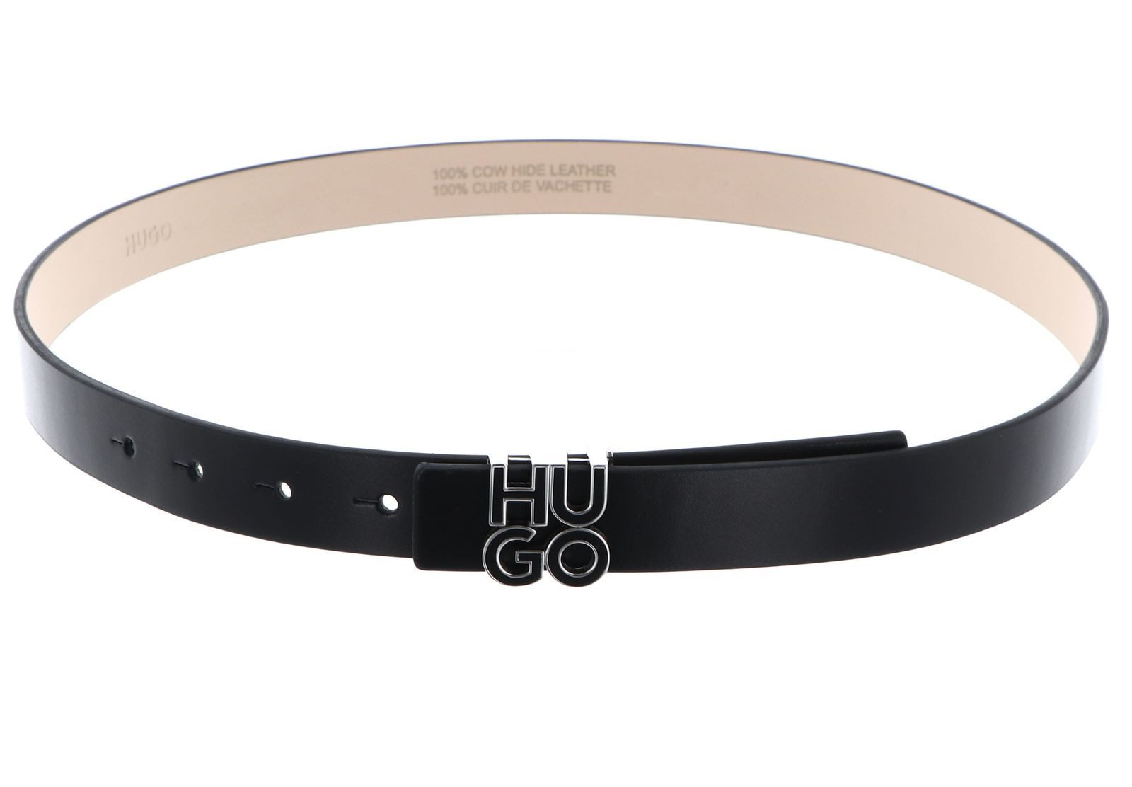 HUGO Ledergürtel HU-GO Sta-En Sz25 Leather Belt aus echtem Rindsleder günstig online kaufen