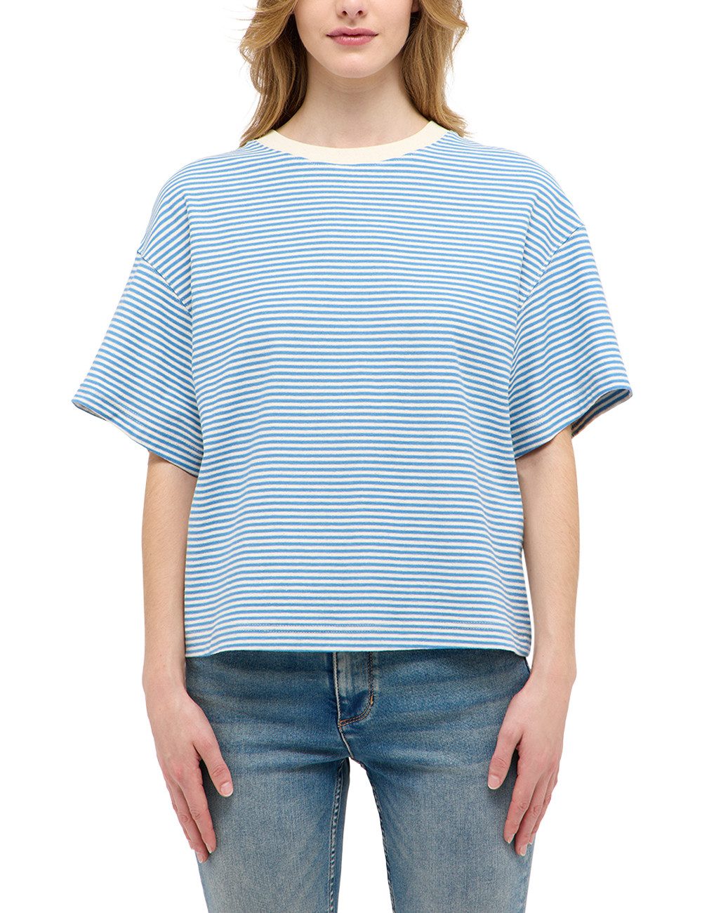 MUSTANG Kurzarmshirt Damen Style Cynthia günstig online kaufen