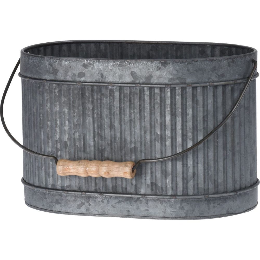 Koopmann Blumentopf Blumentopf oval - Metall günstig online kaufen