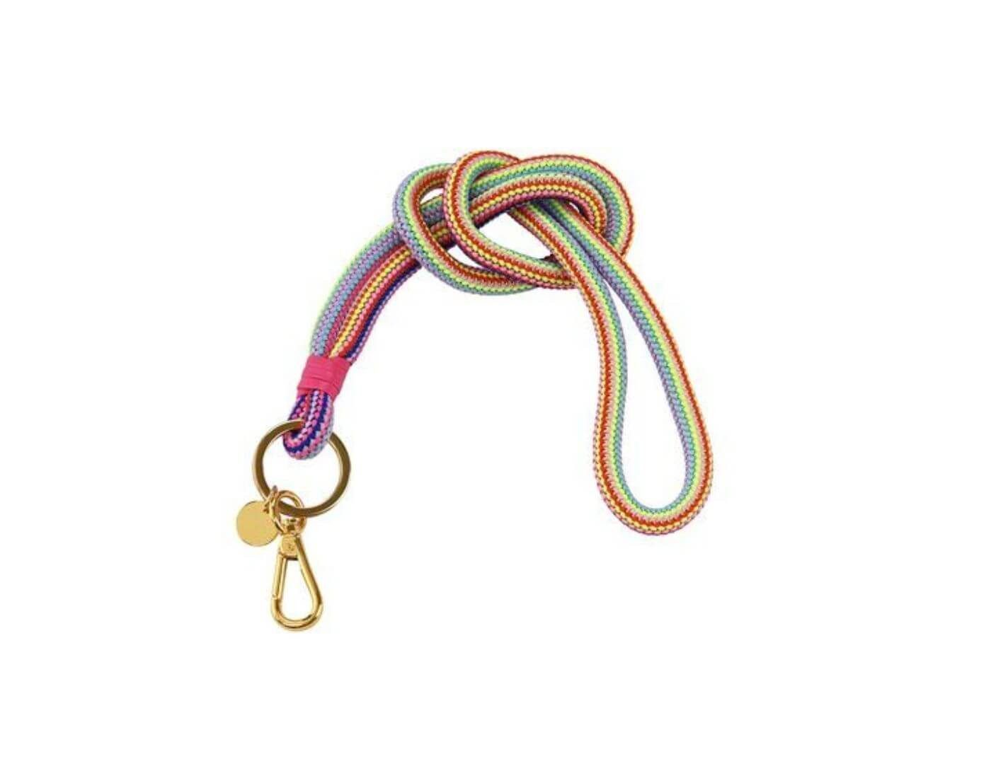 Giftcompany Schlüsselanhänger Metropolitan Lanyard, rainbow pink/gold