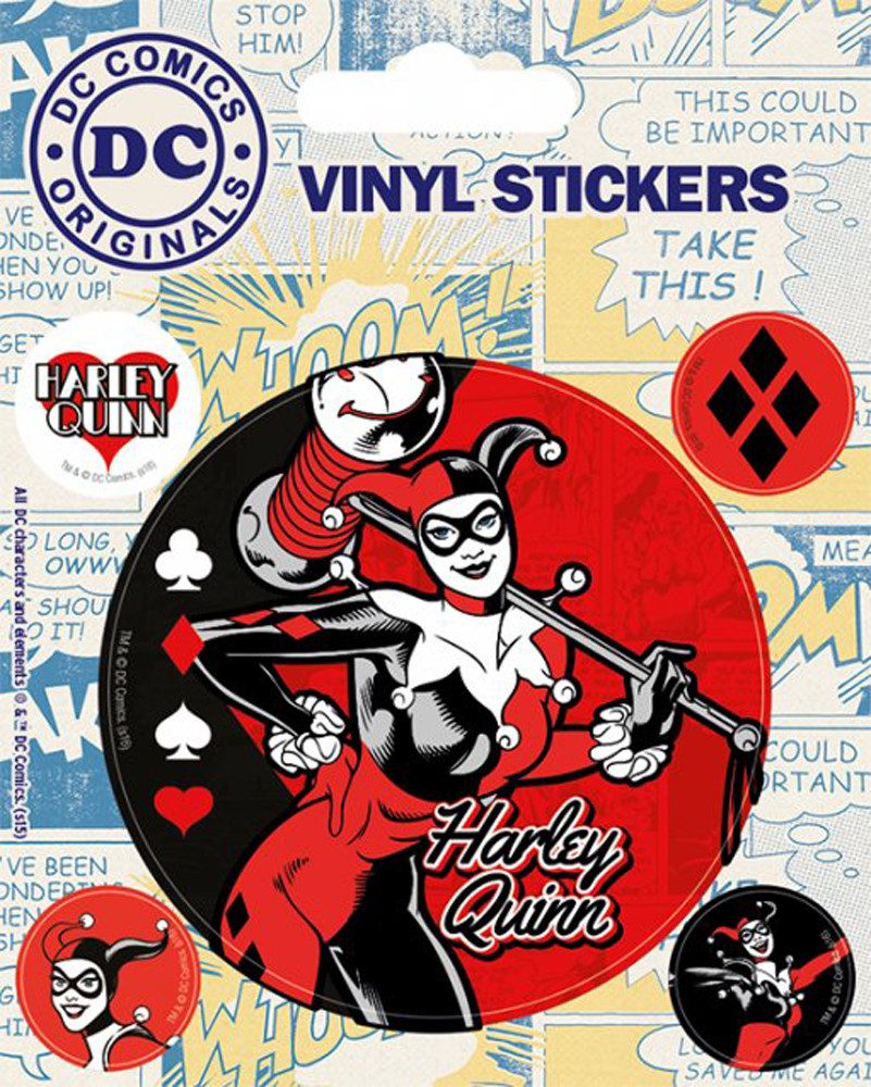 Sticker DC Originals - Sticker-Sets - Harley Quinn