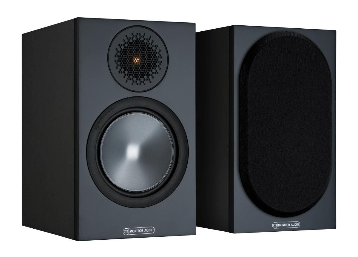 MONITOR AUDIO Monitor Audio Bronze 50 Kompaktlautsprecher 6G verschiedene Farben Regal-Lautsprecher (nicht zutreffend, 80 W, Kompaktlautsprecher, inklusive Lautsprecherabdeckung)